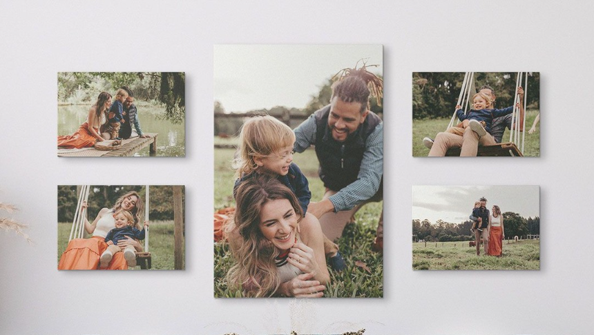 Canvas Picture Collage For Livingroom