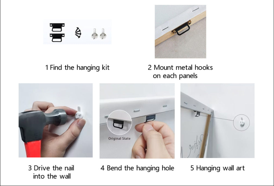 How to Hang Your Canvas Wall Art Like a Pro – Tools, Steps & Tips