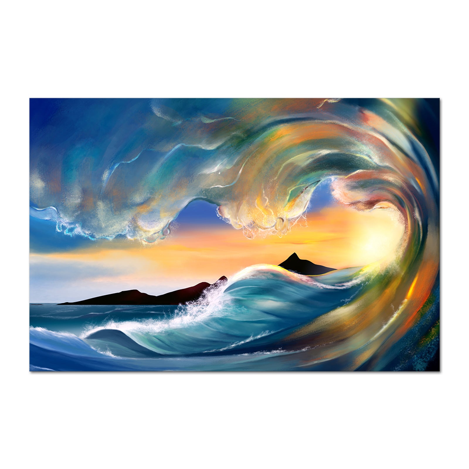 large landscape wall art