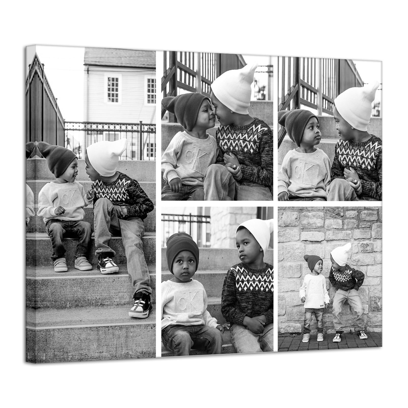 Family Memorial Gift Custom Collage Photo Printing