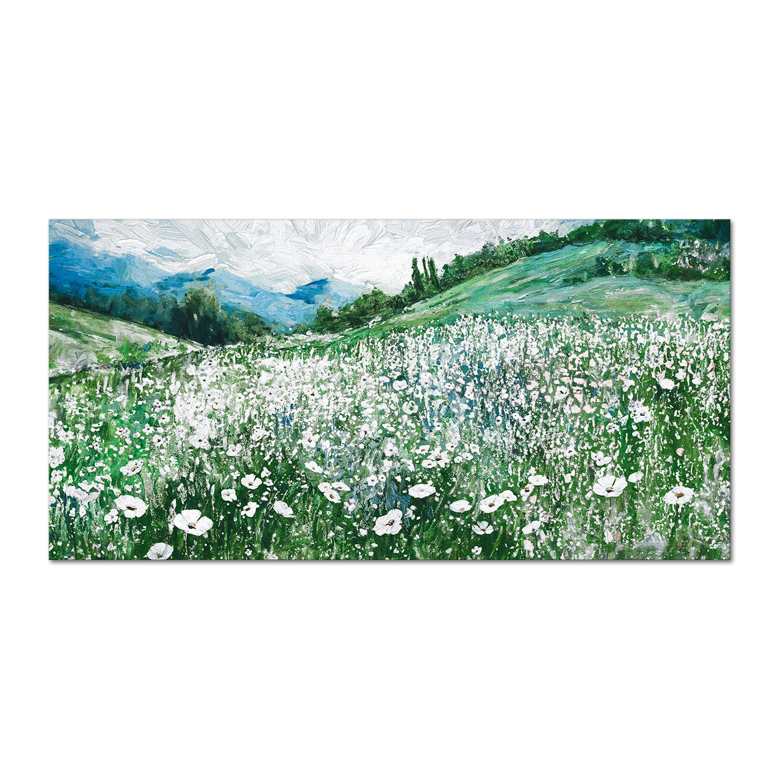 Wildflowers Meadow cheapest canvas prints free shipping