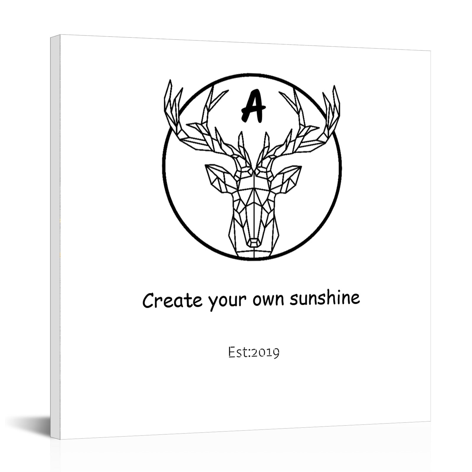 Personalised Quote Canvas Print Wall Decor