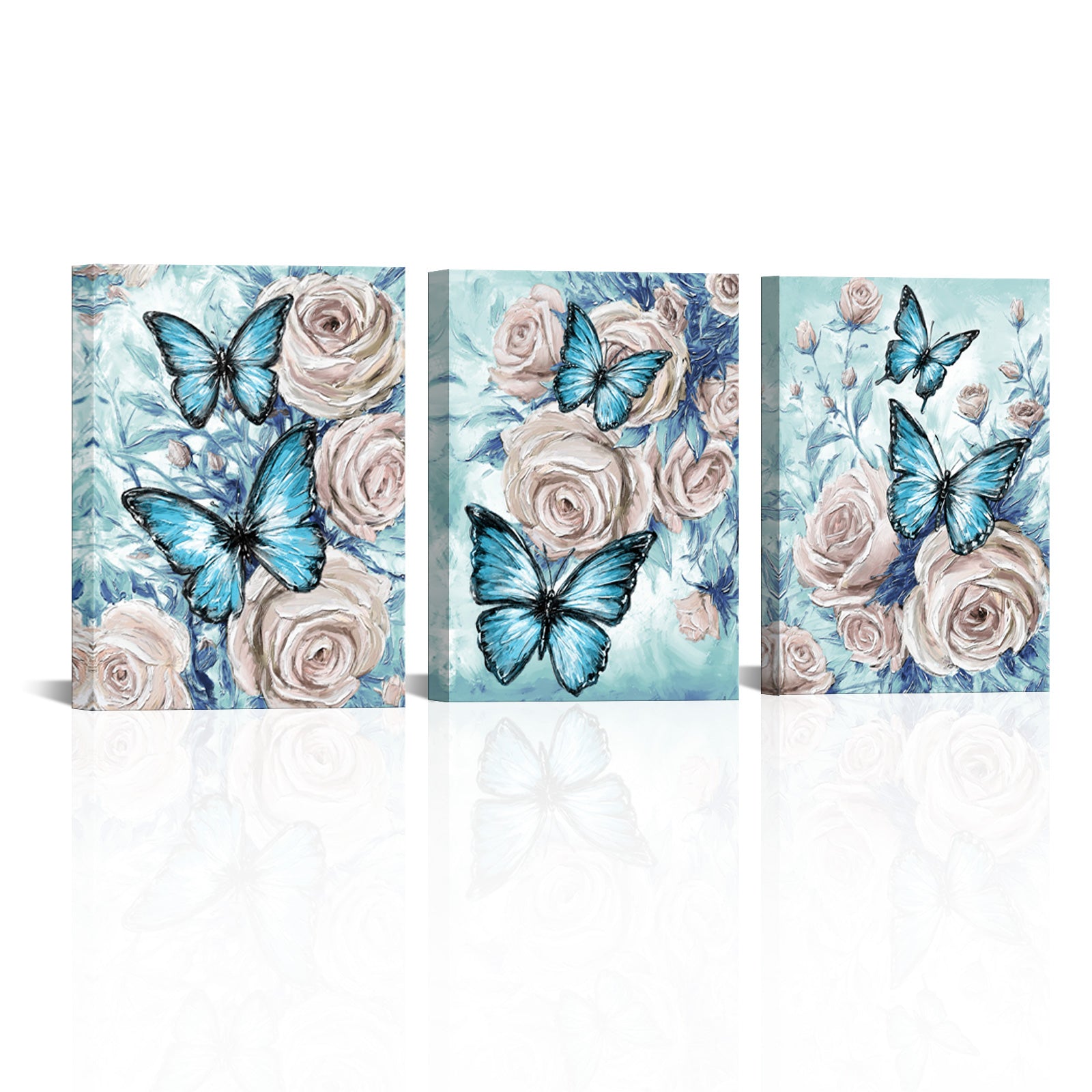 Roses And Butterflies