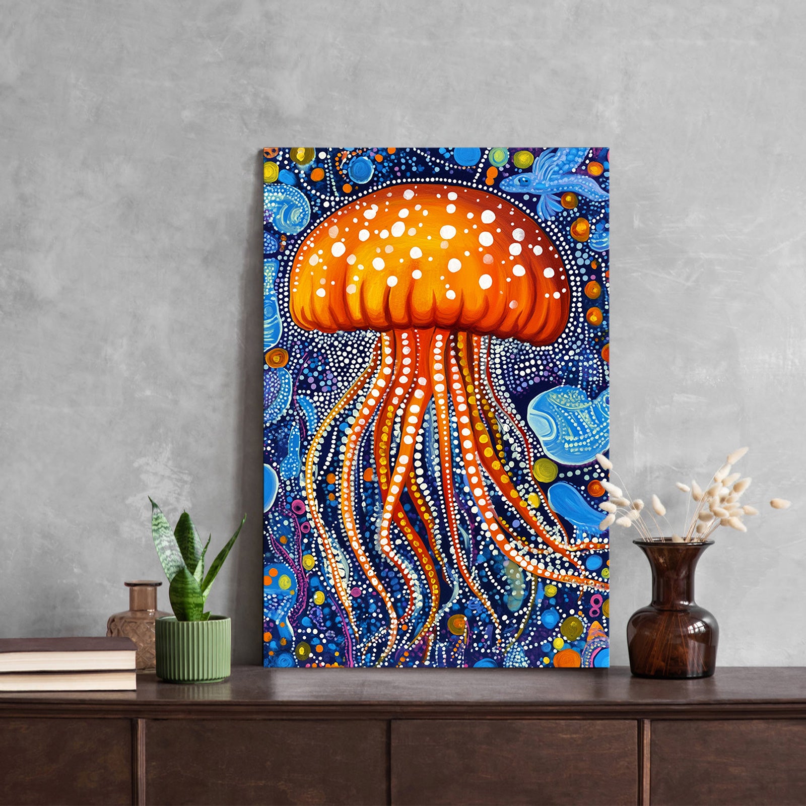 Orange Jellyfish