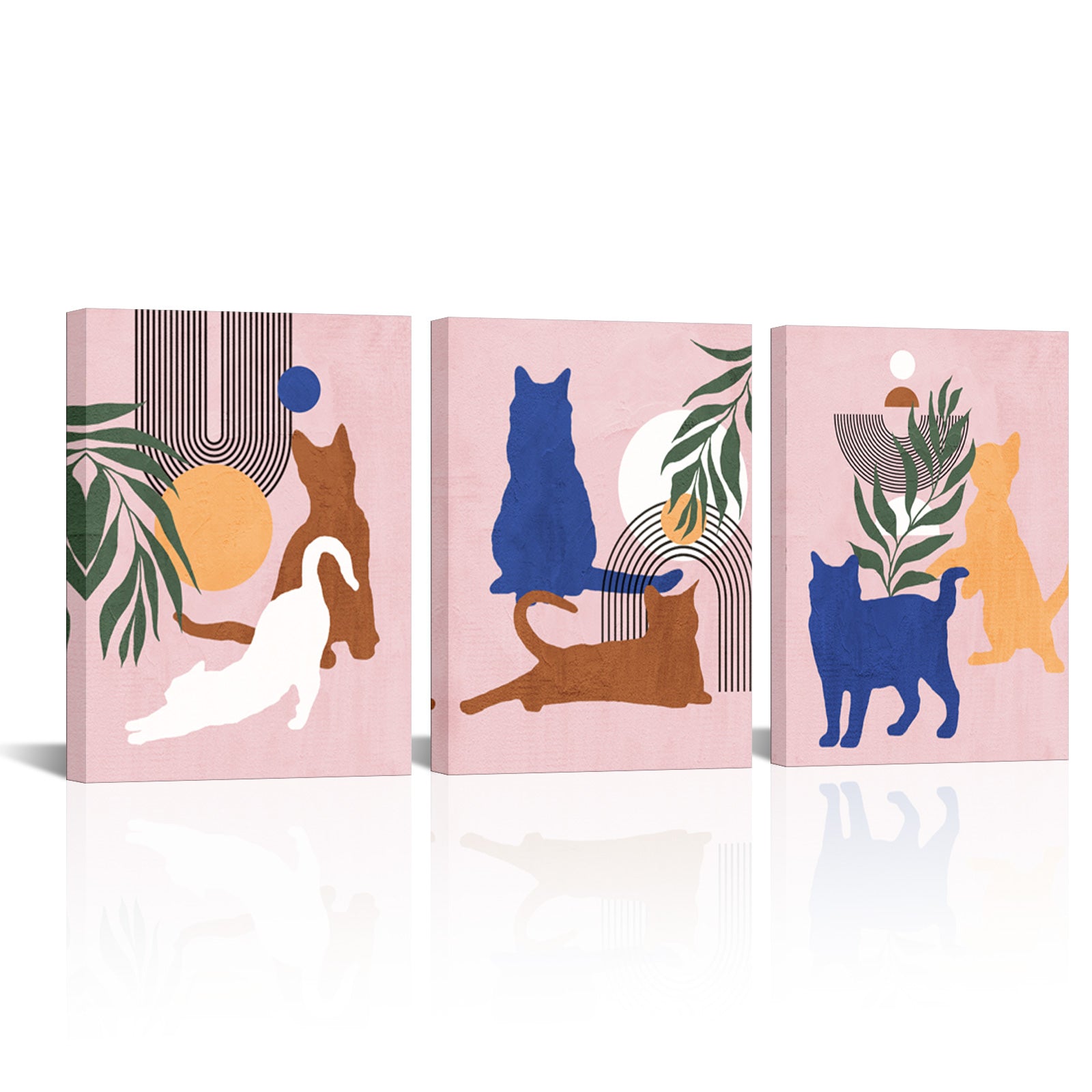Two Playing Cats