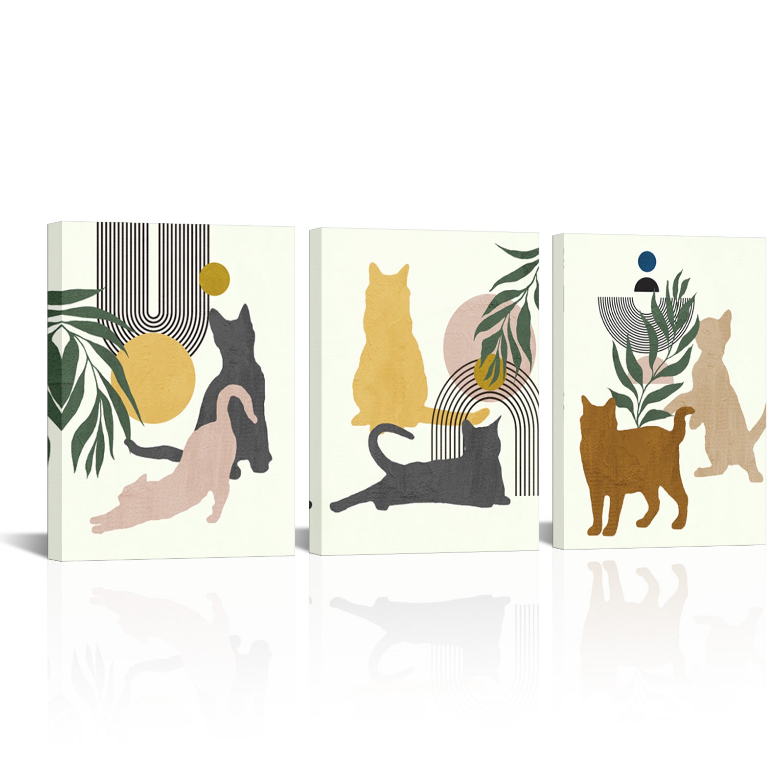 Two Playing Cats