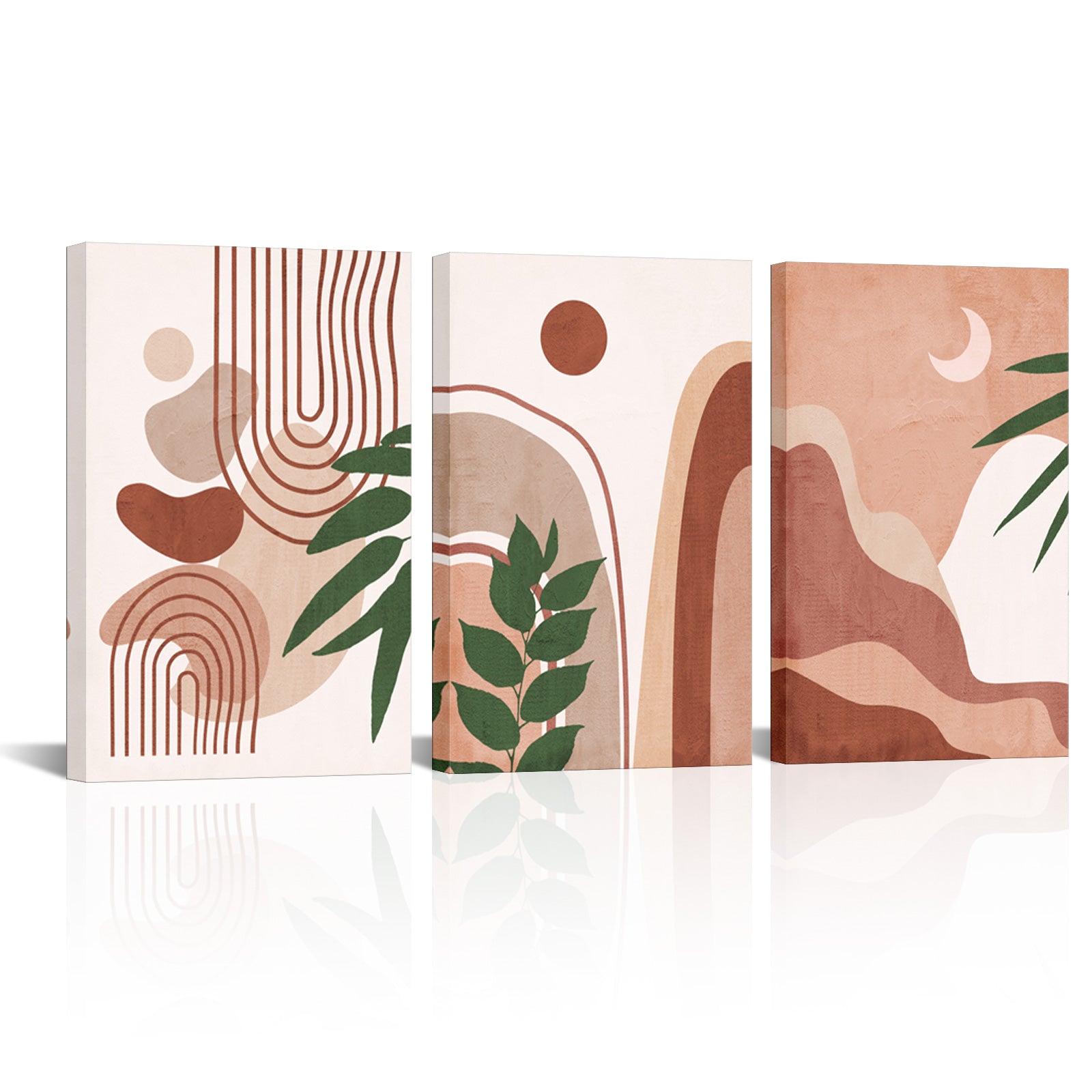 Abstract Bohemian-Inspired Landscape