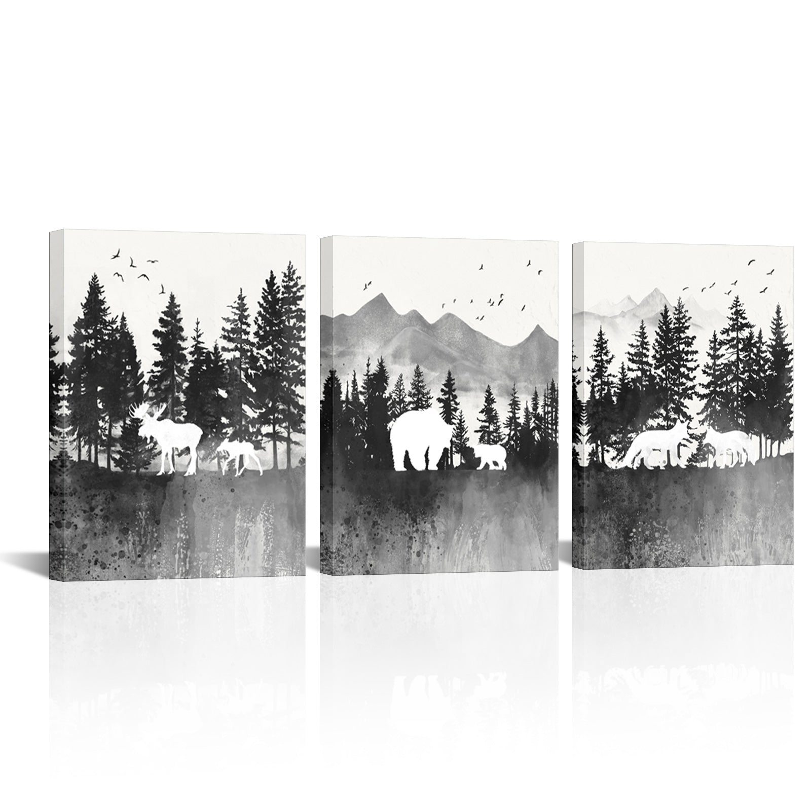 Wildlife In Serene Forest