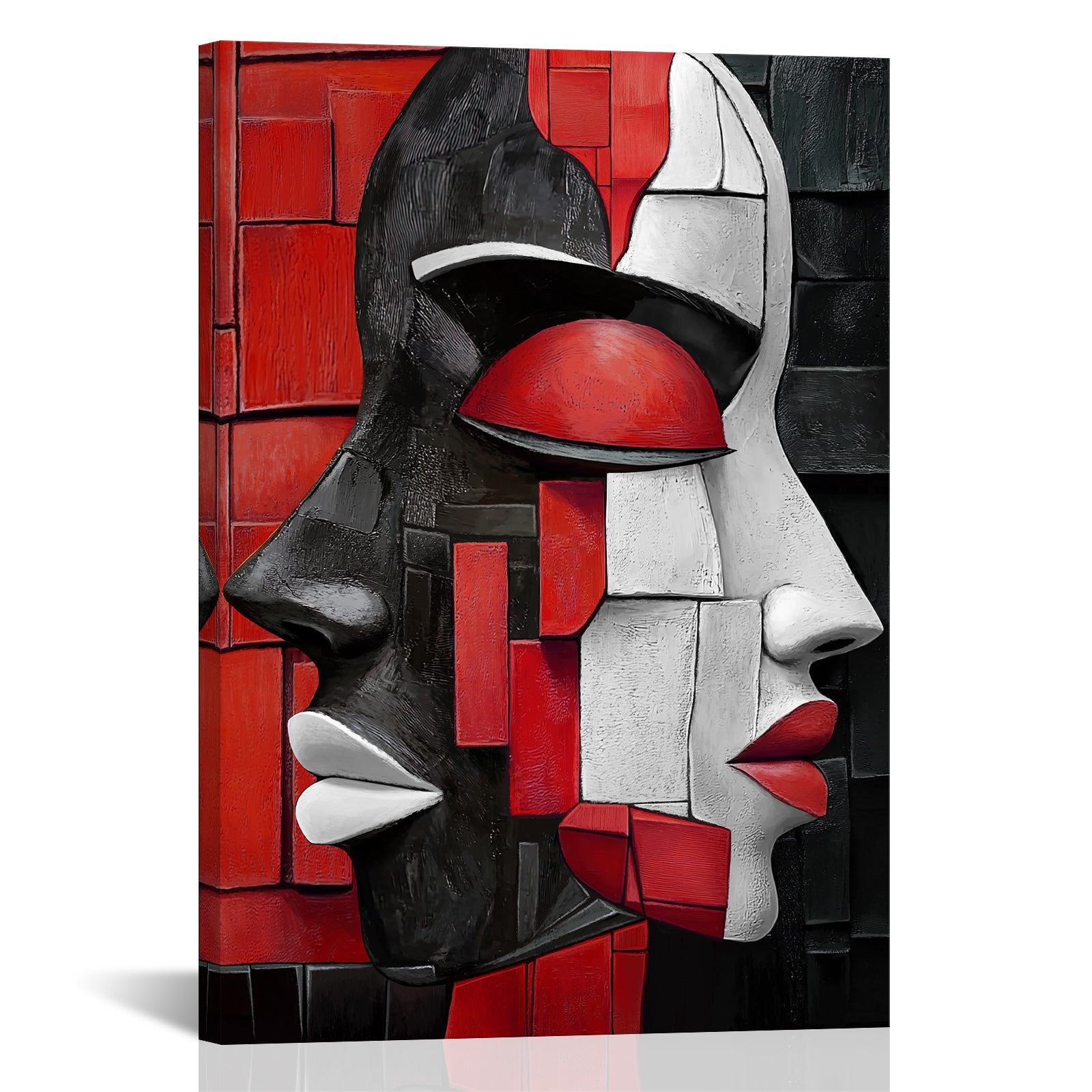 Double Sided Abstract Mask