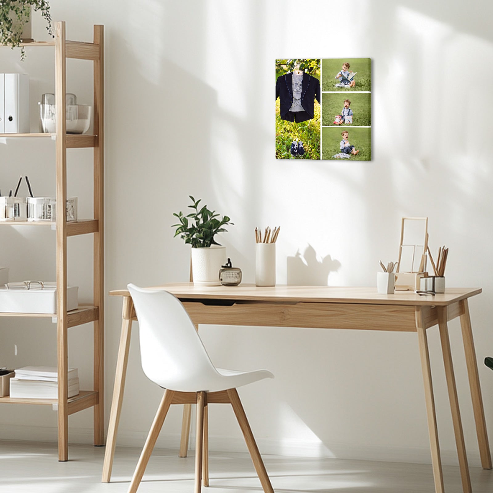 Personalized Photo Collage Gift Canvas Print Made in USA Free Shipping