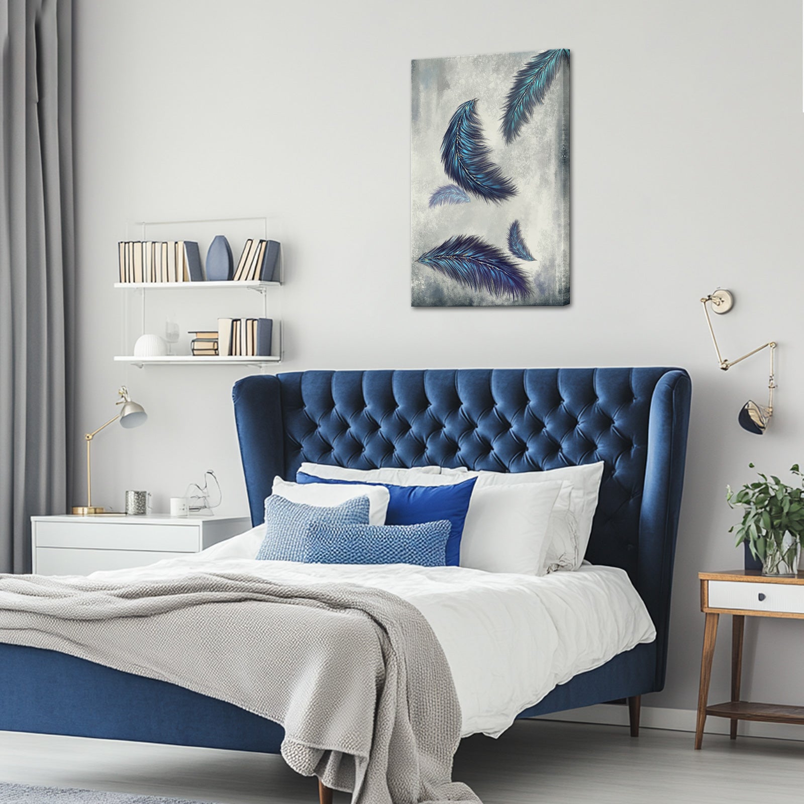 Flowing Feathers purchase small canvas prints
