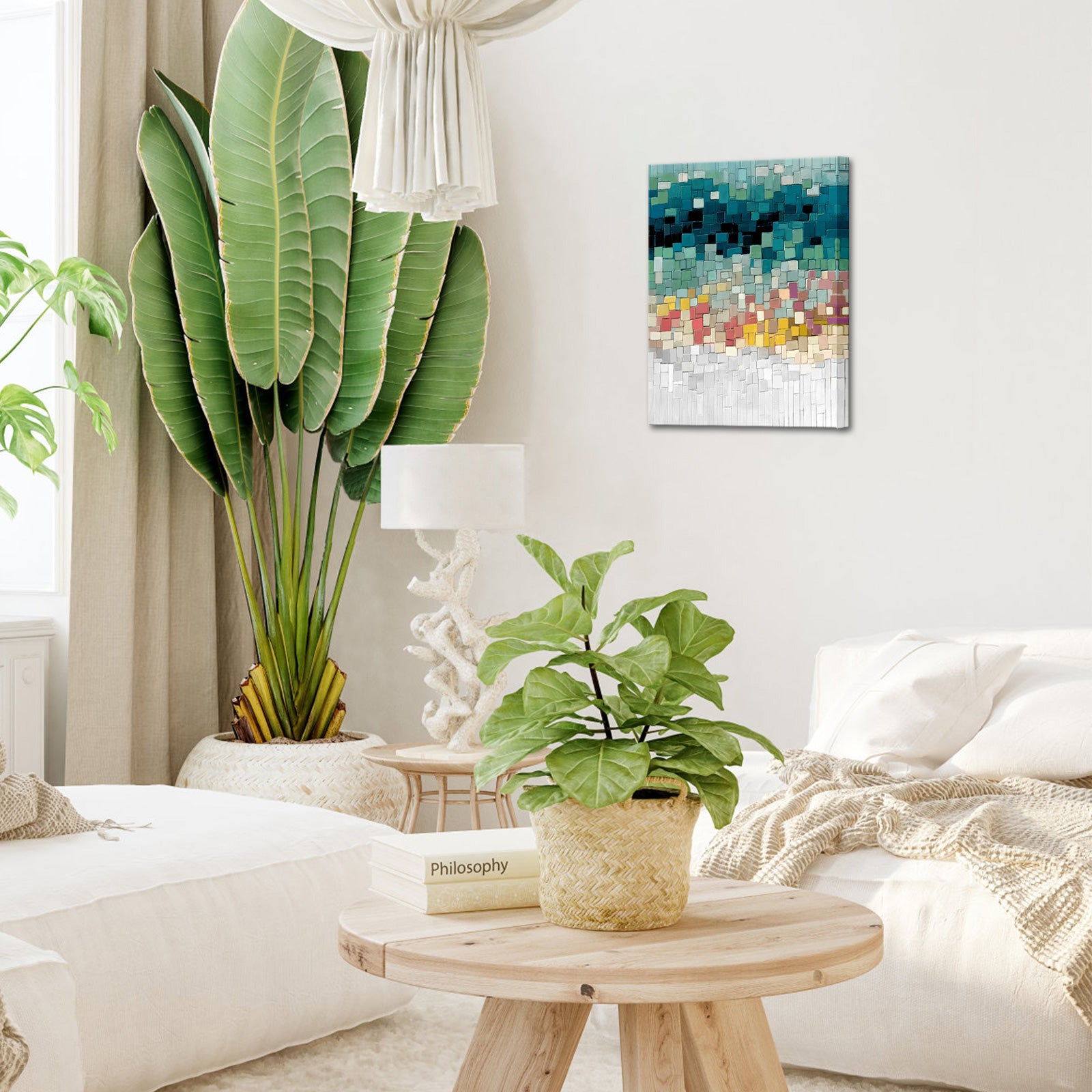 abstract sea canvas wall art online sale
