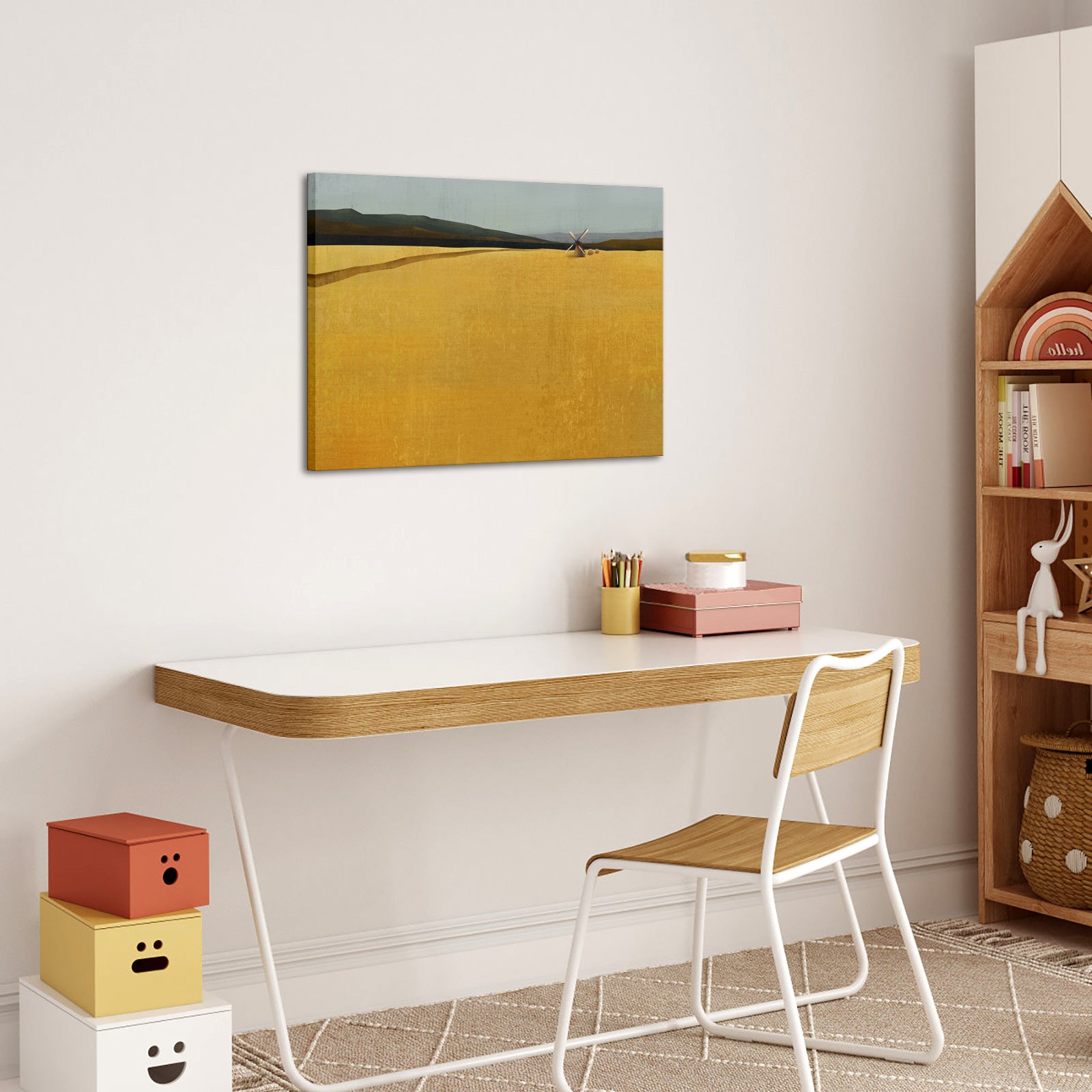 Gold Minimalist Wall Art