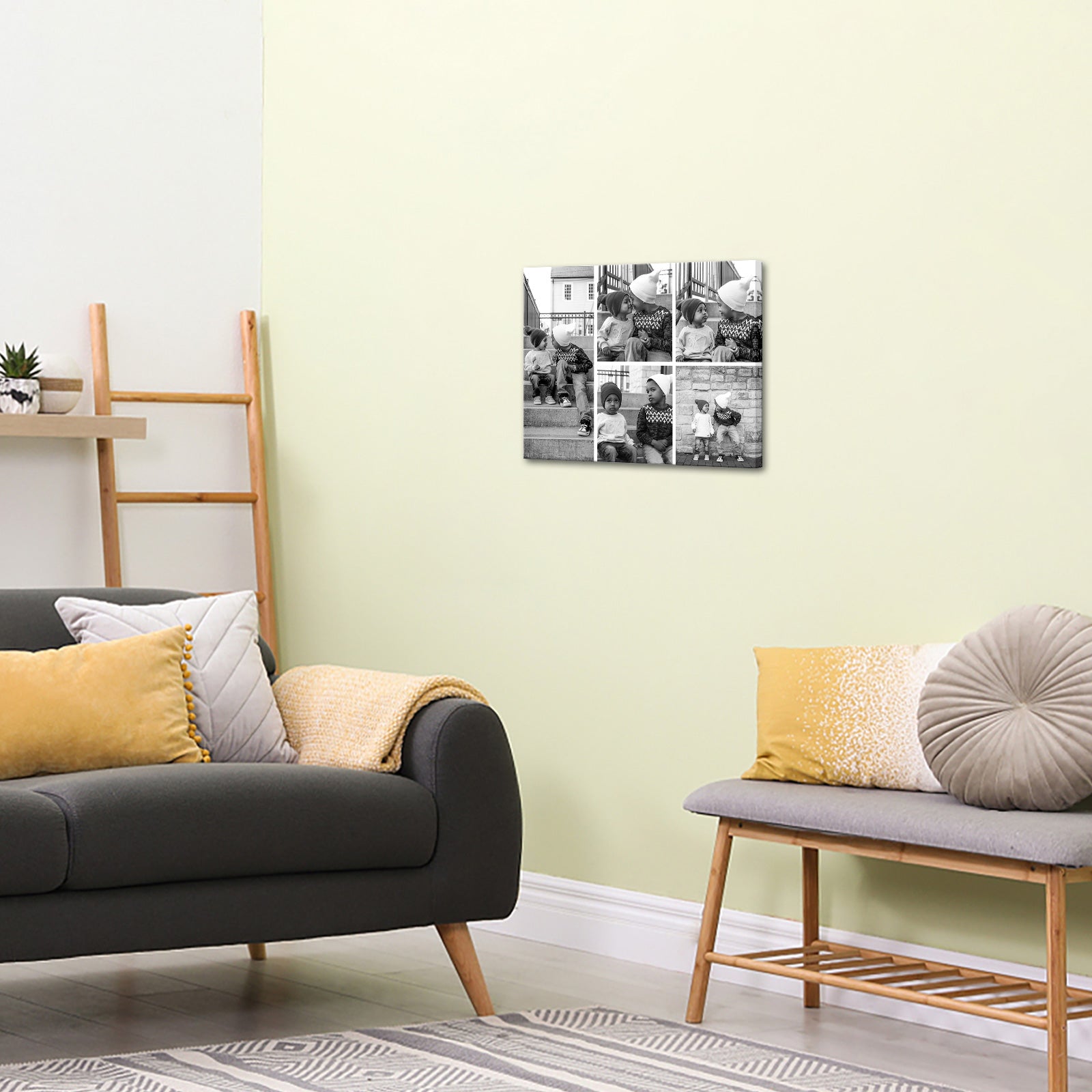 Family Memorial Gift Custom Collage Photo Printing