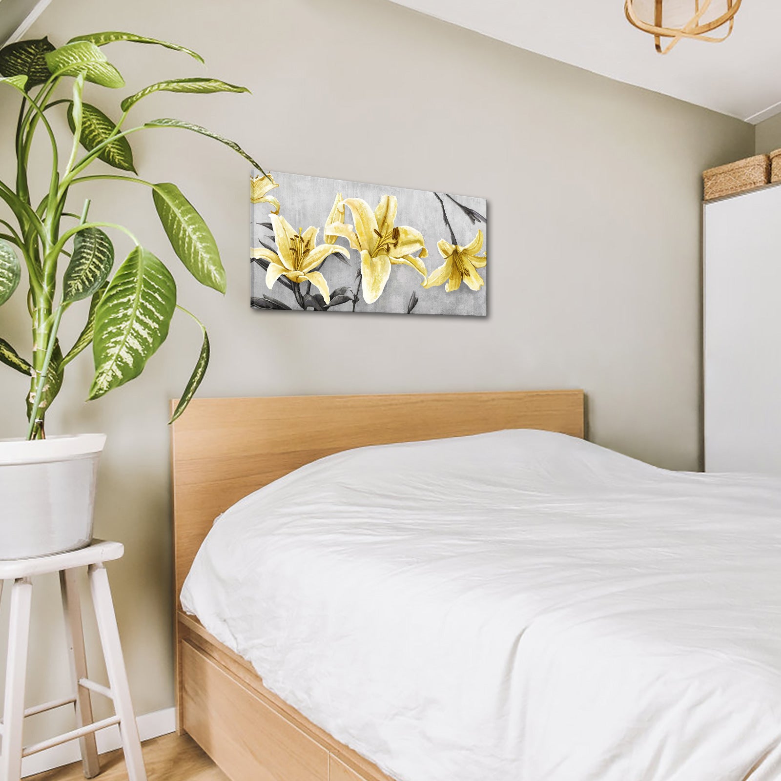 modern minimalist custom canvas wall decor