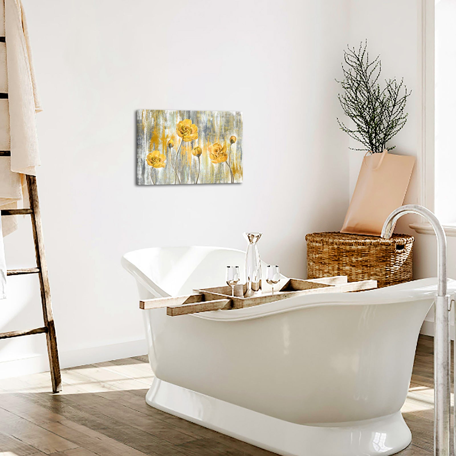 flower large canvas art