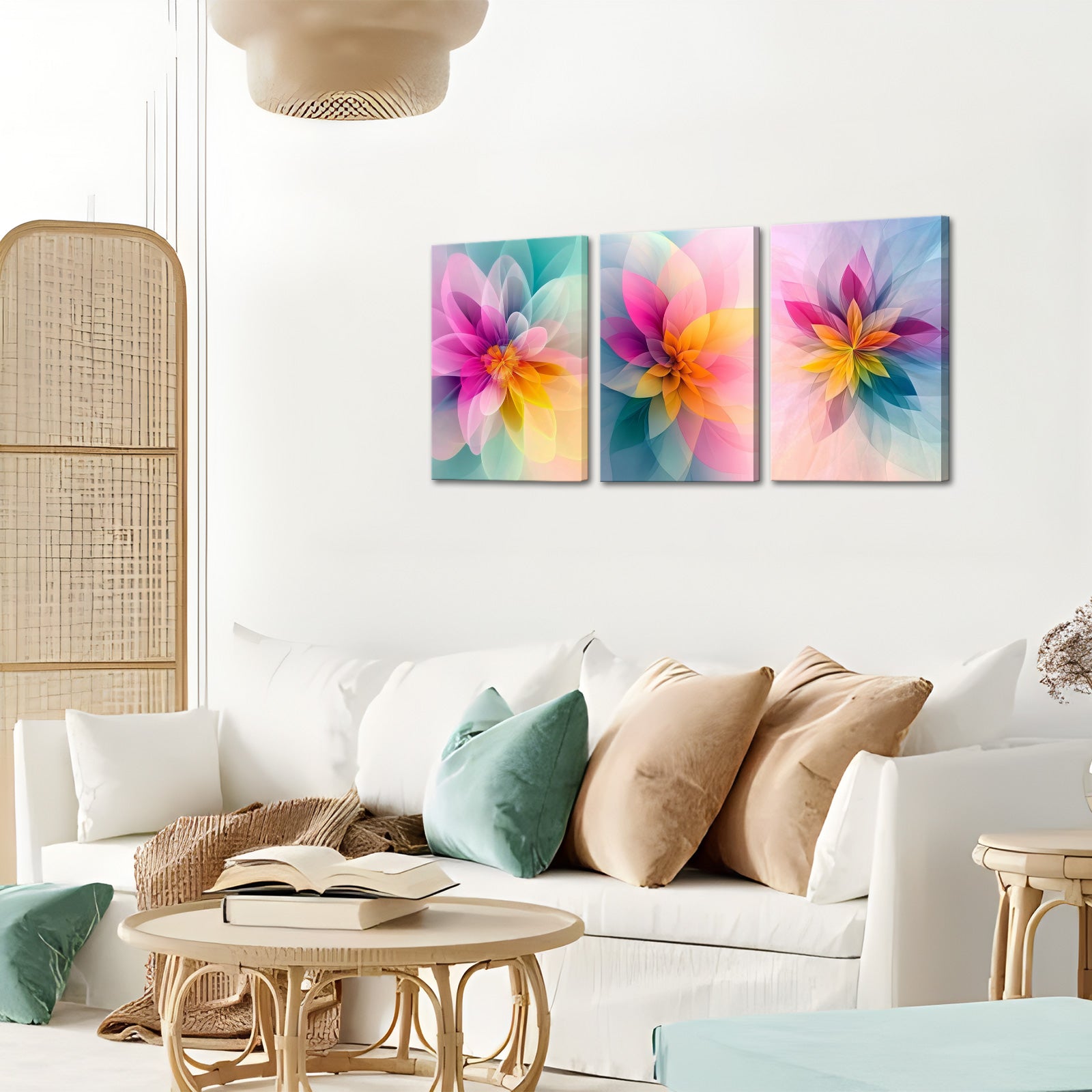 Abstract Colorful Floral