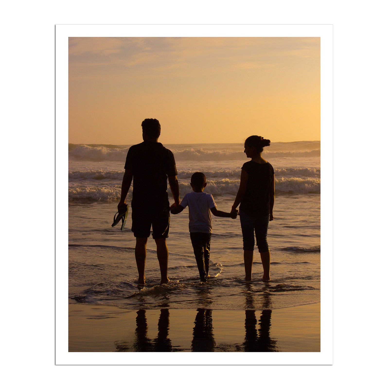 Personalized hanging canvas with family photo