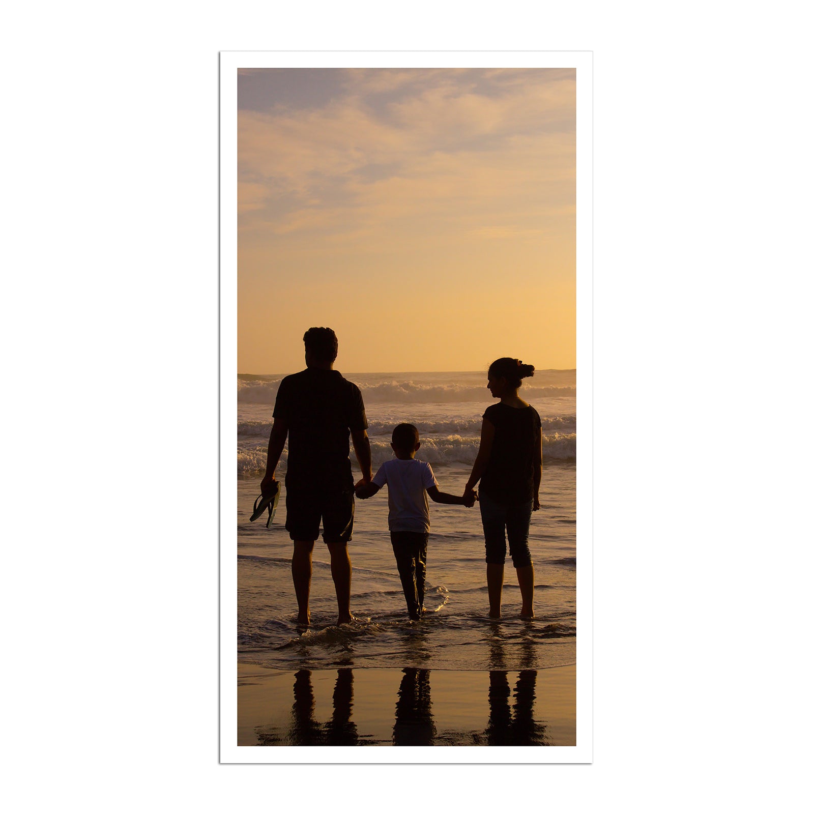 Custom photo roll canvas wall art