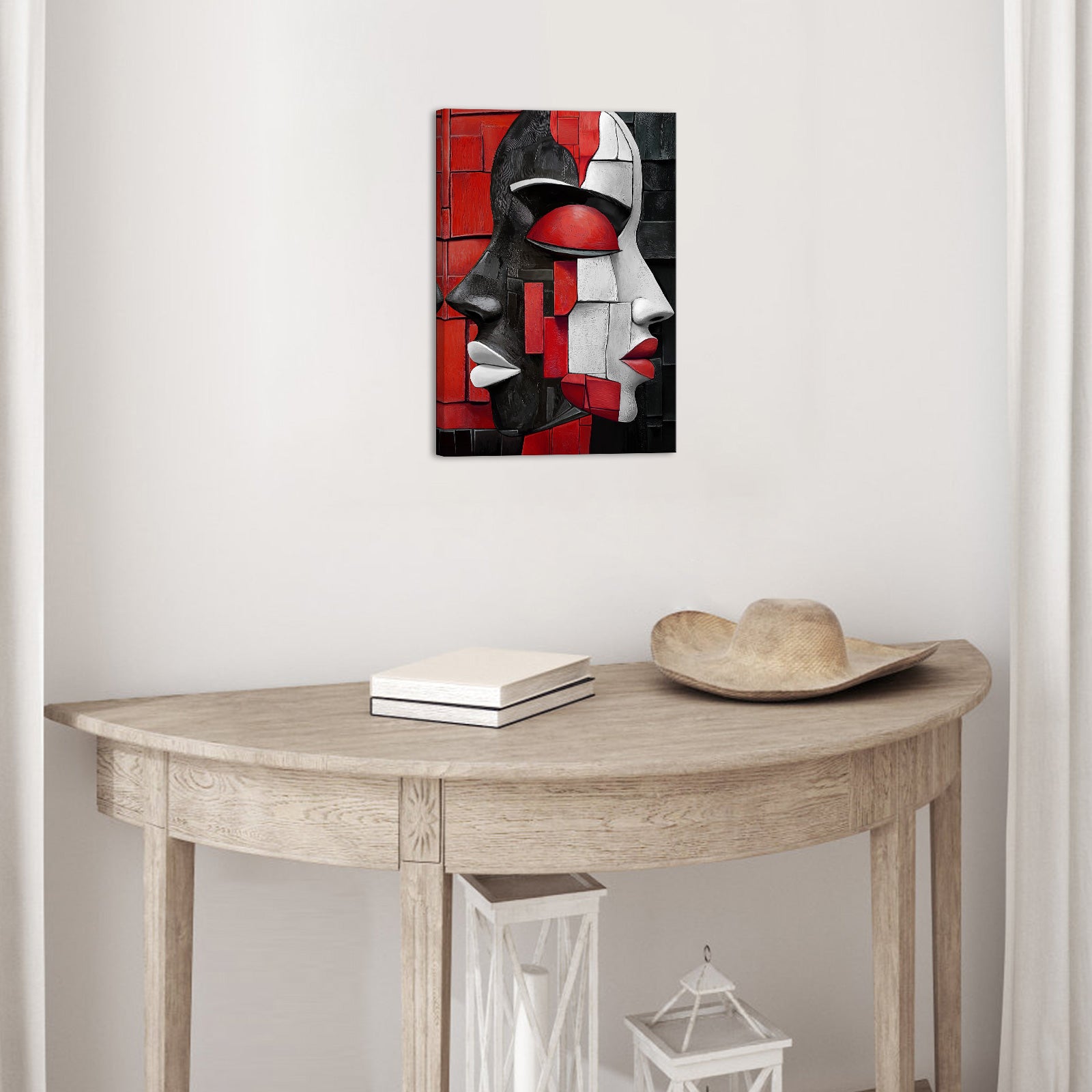 Double Sided Abstract Mask