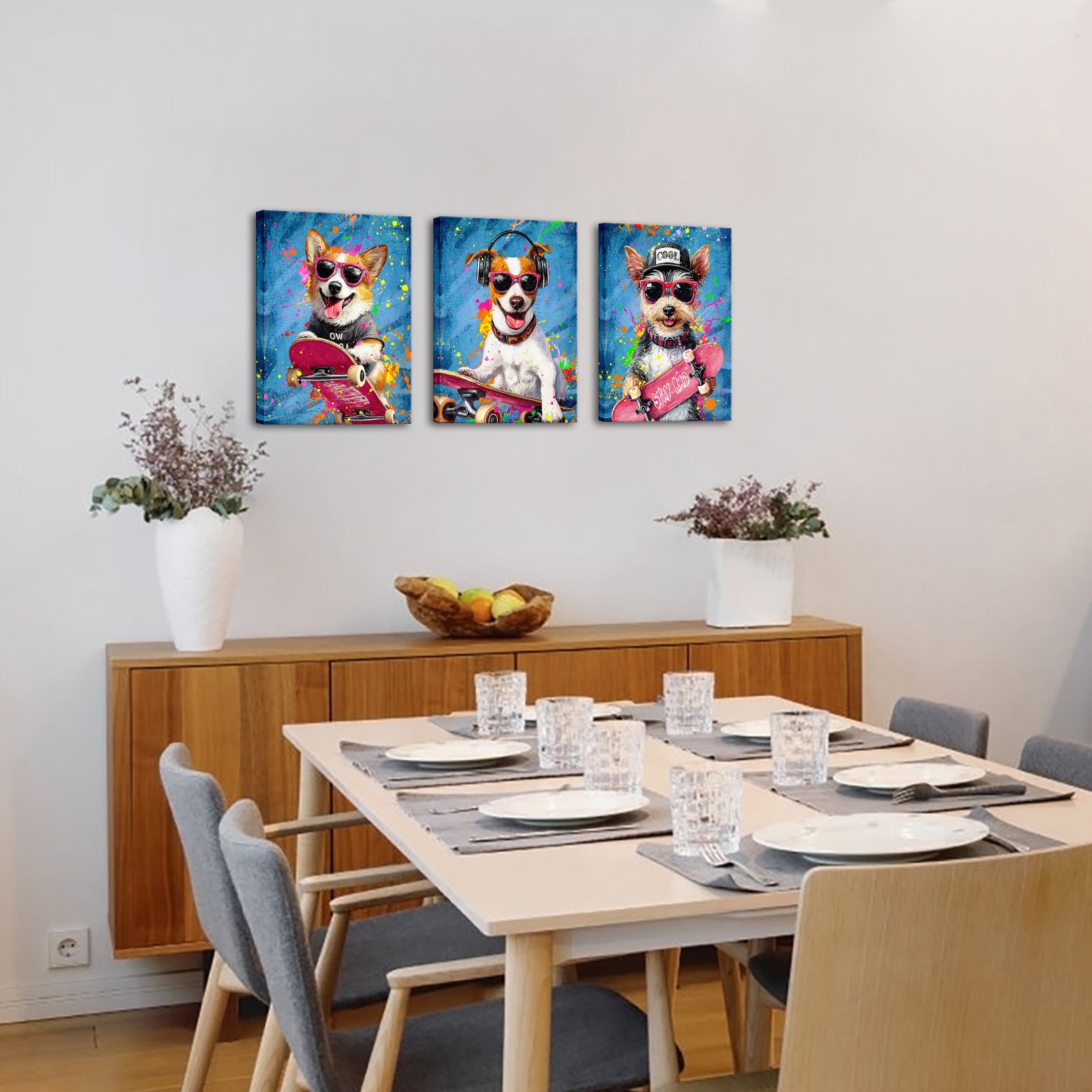Hip-hop pet custom photo wall decoration