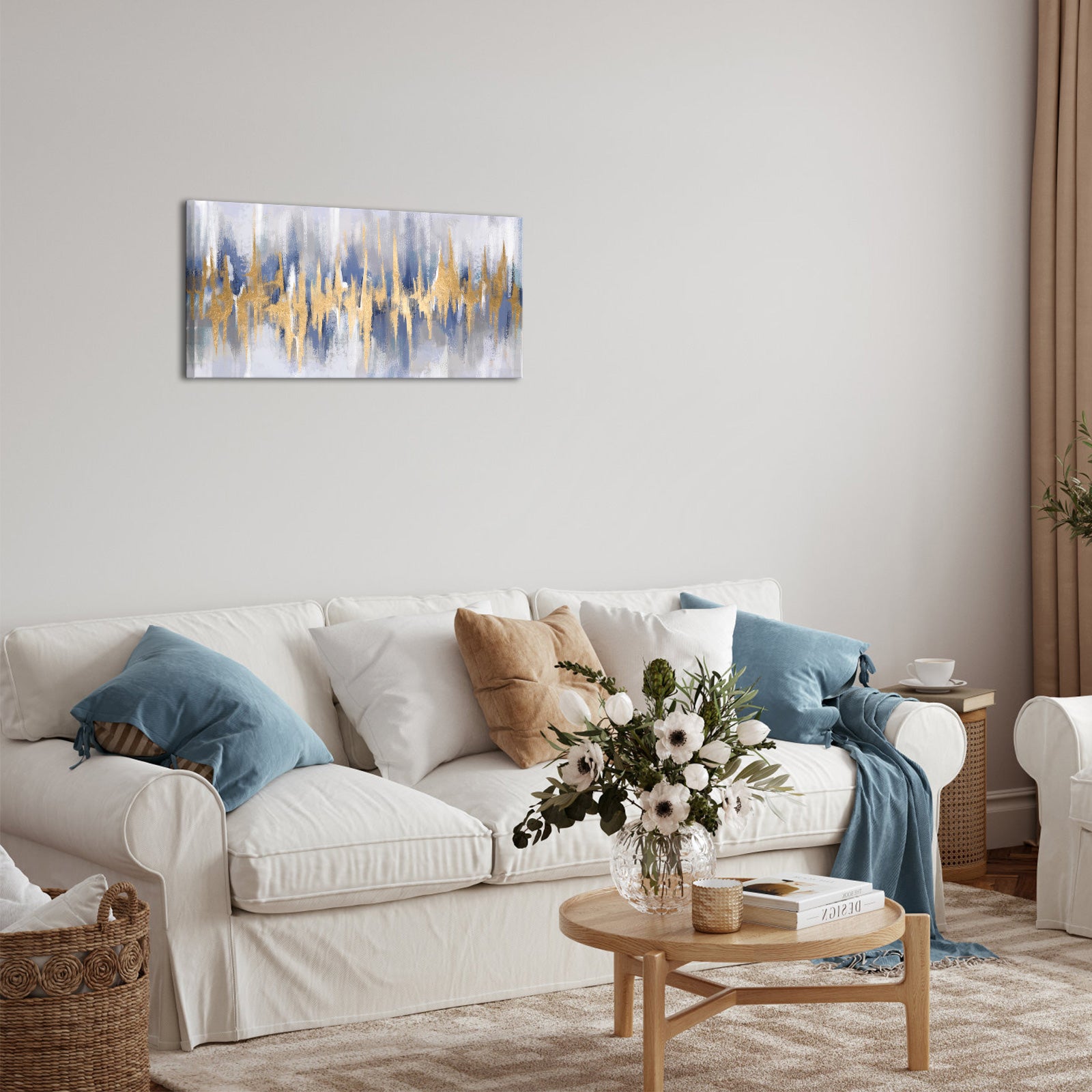 abstract canvas wall art large artwork made in usa