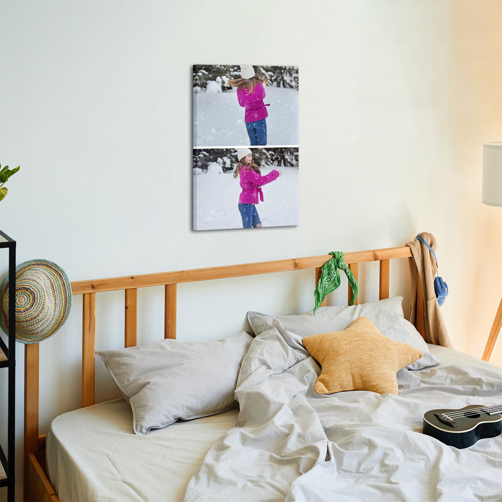 Best Gift Customized Vertical Canvas Print on Demand Design