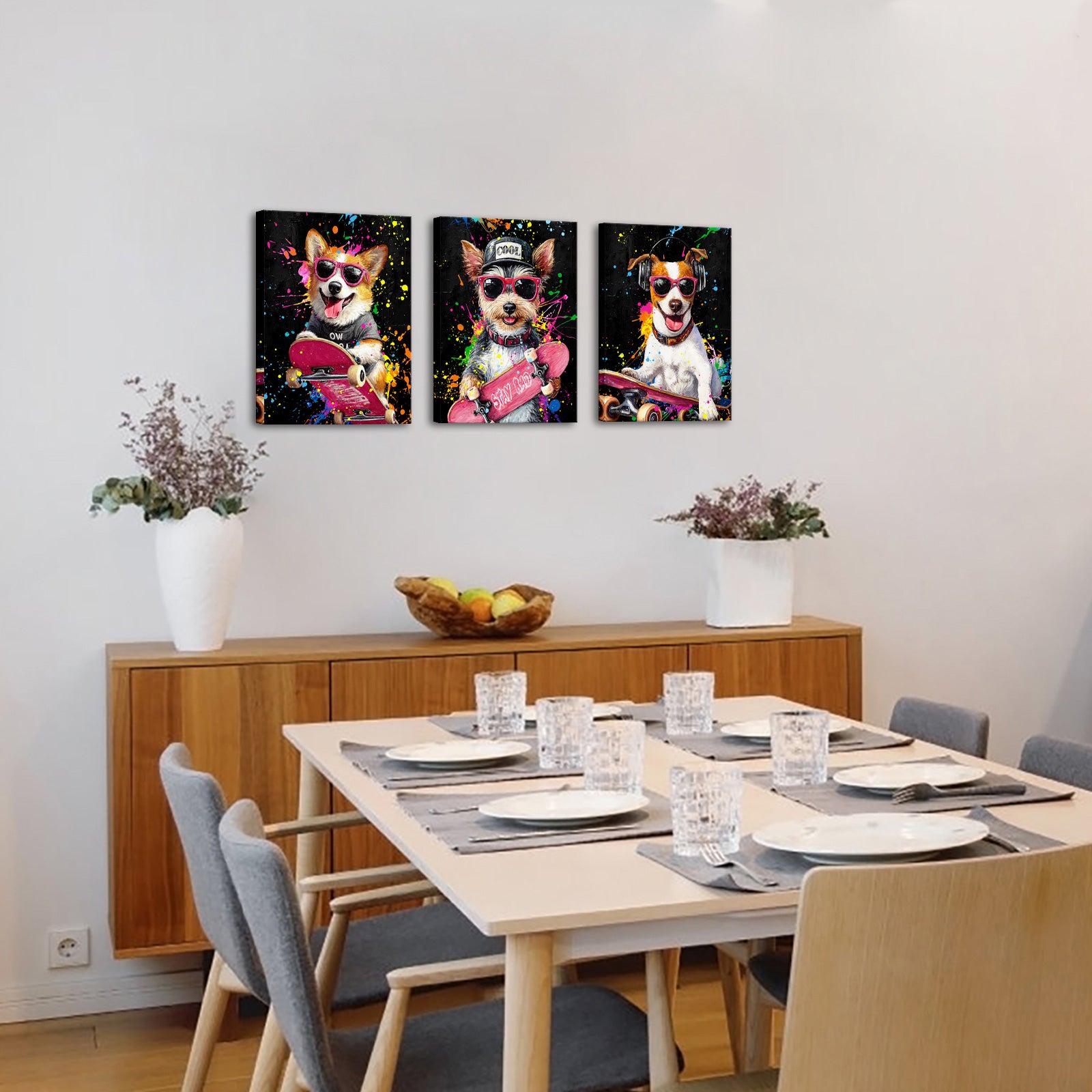 Hip-hop pet custom photo wall decoration