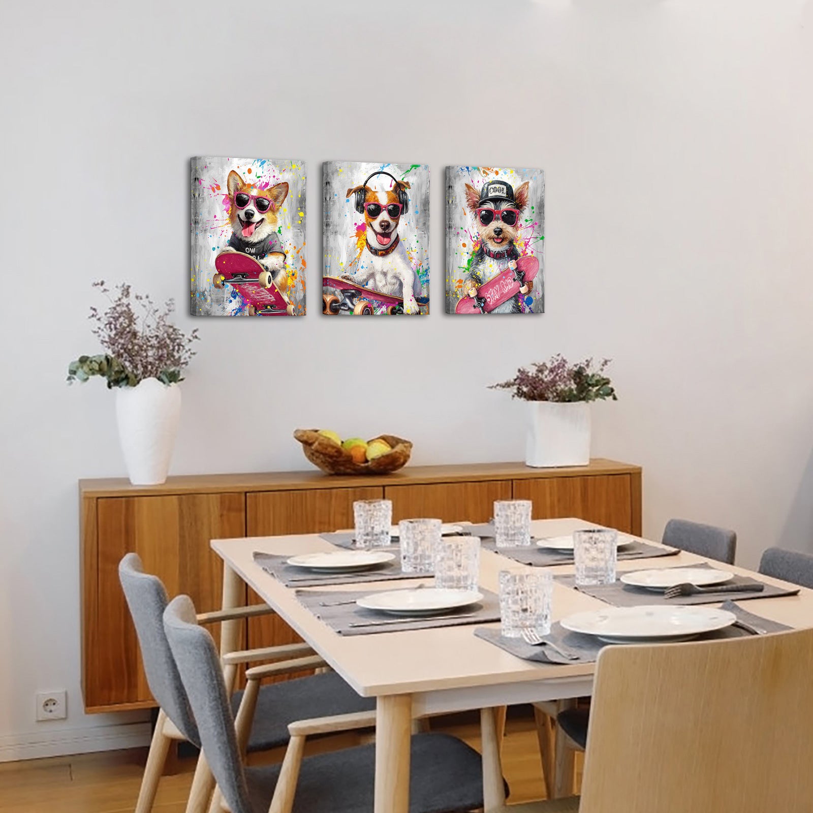 Hip-hop pet custom photo wall decoration