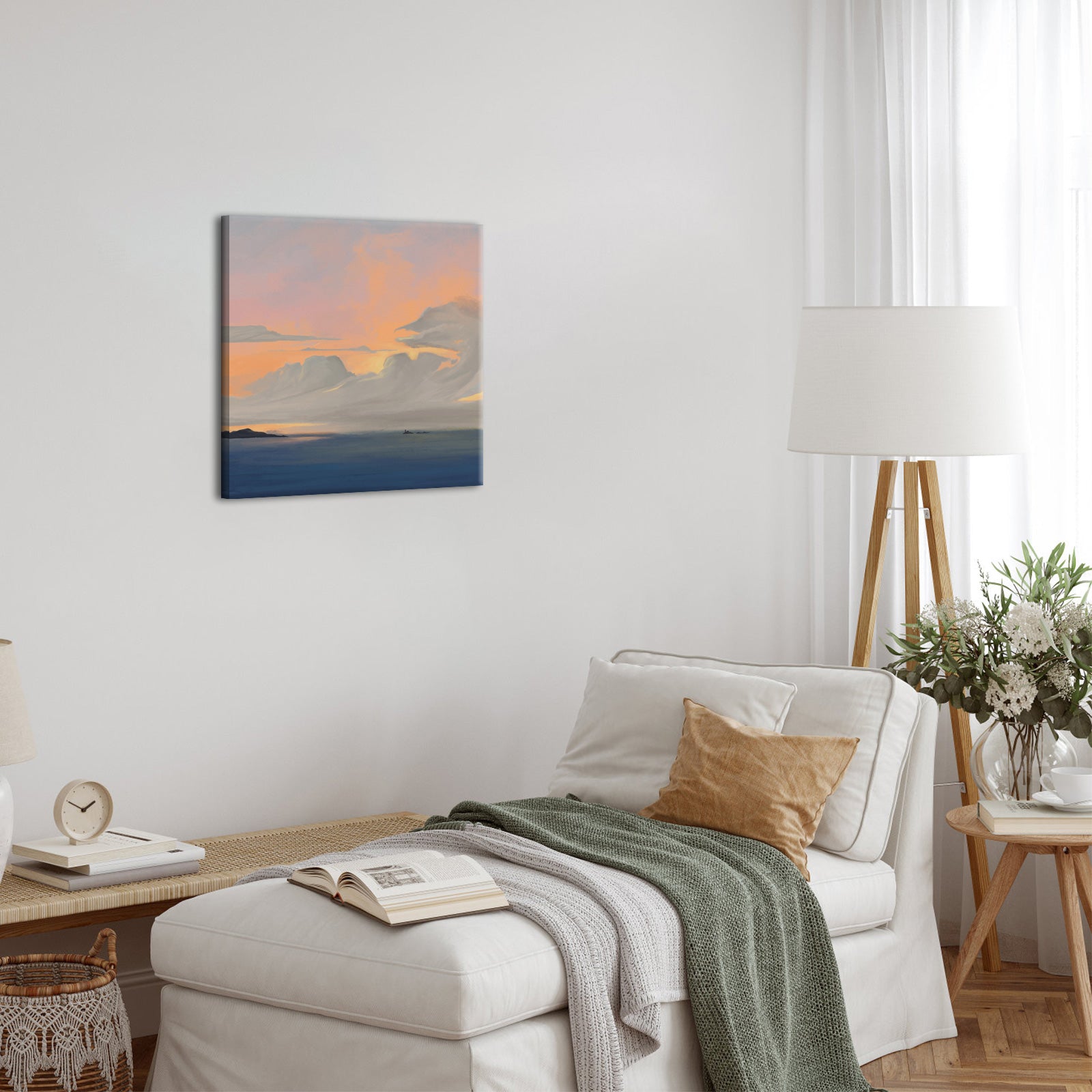 Tranquil Sea Level Small high quality gentle style home wall decoration