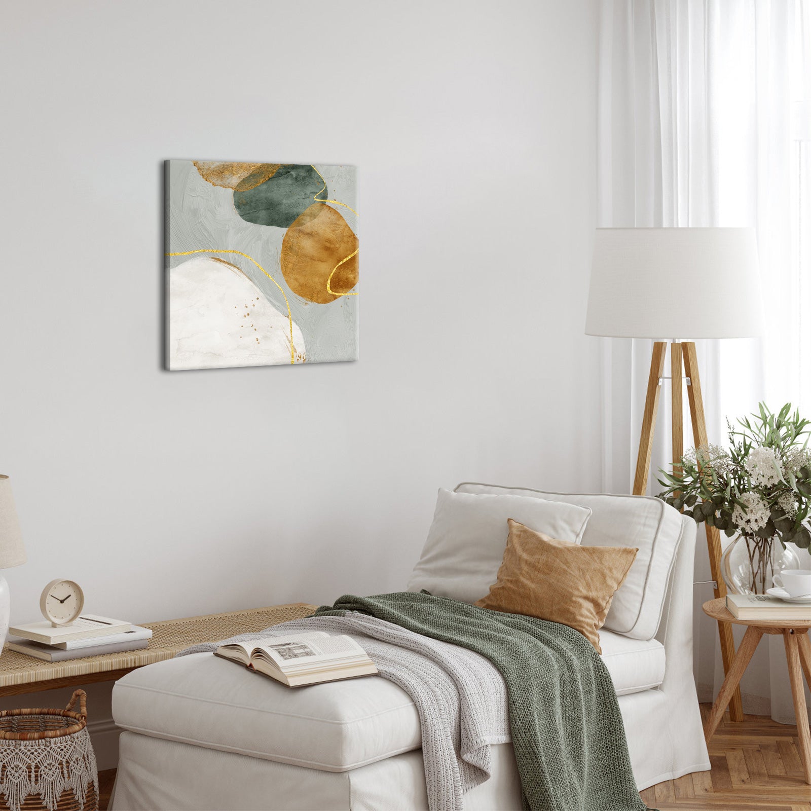 Modern Abstract Art Line art canvas print living room wall decor