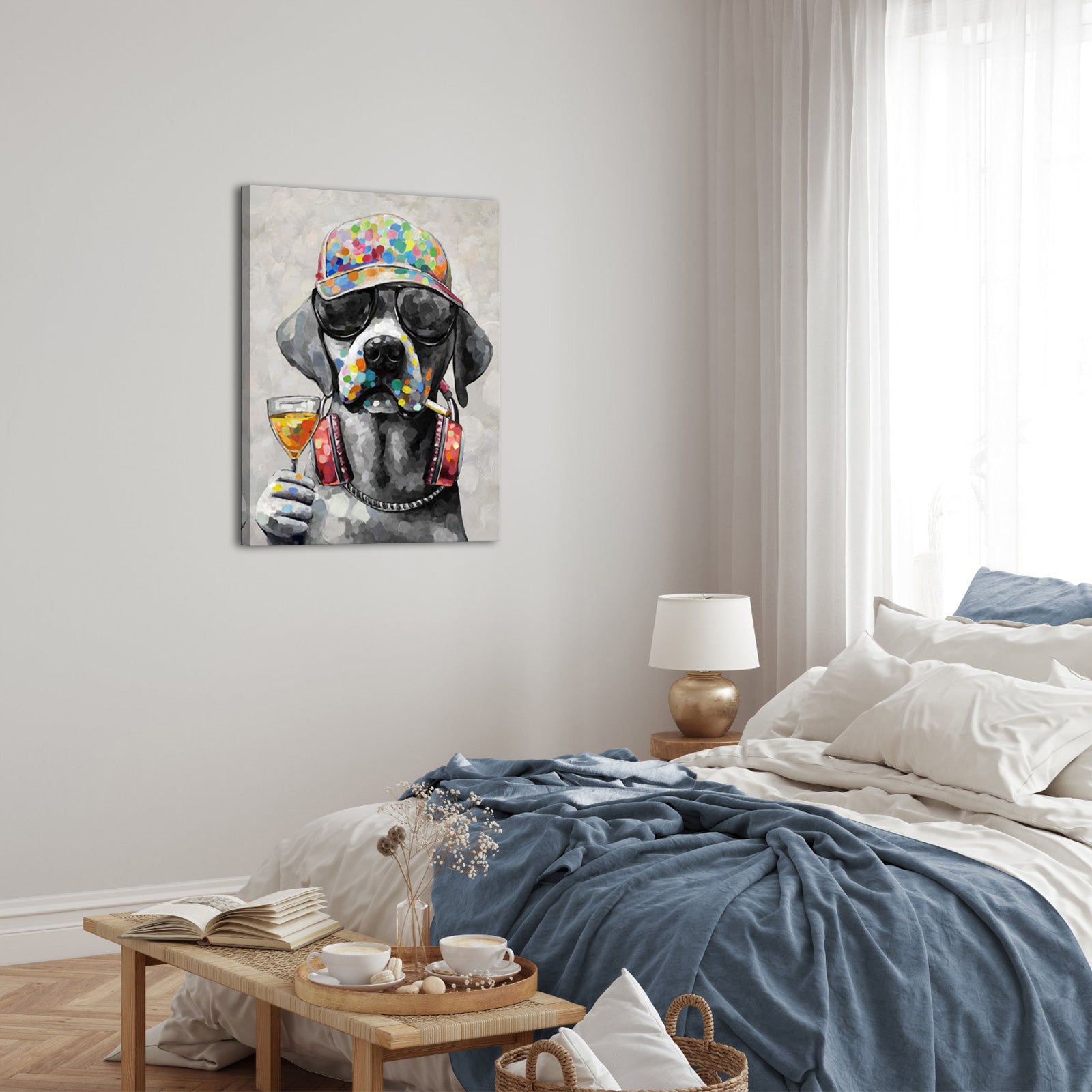 dog large prints wall art