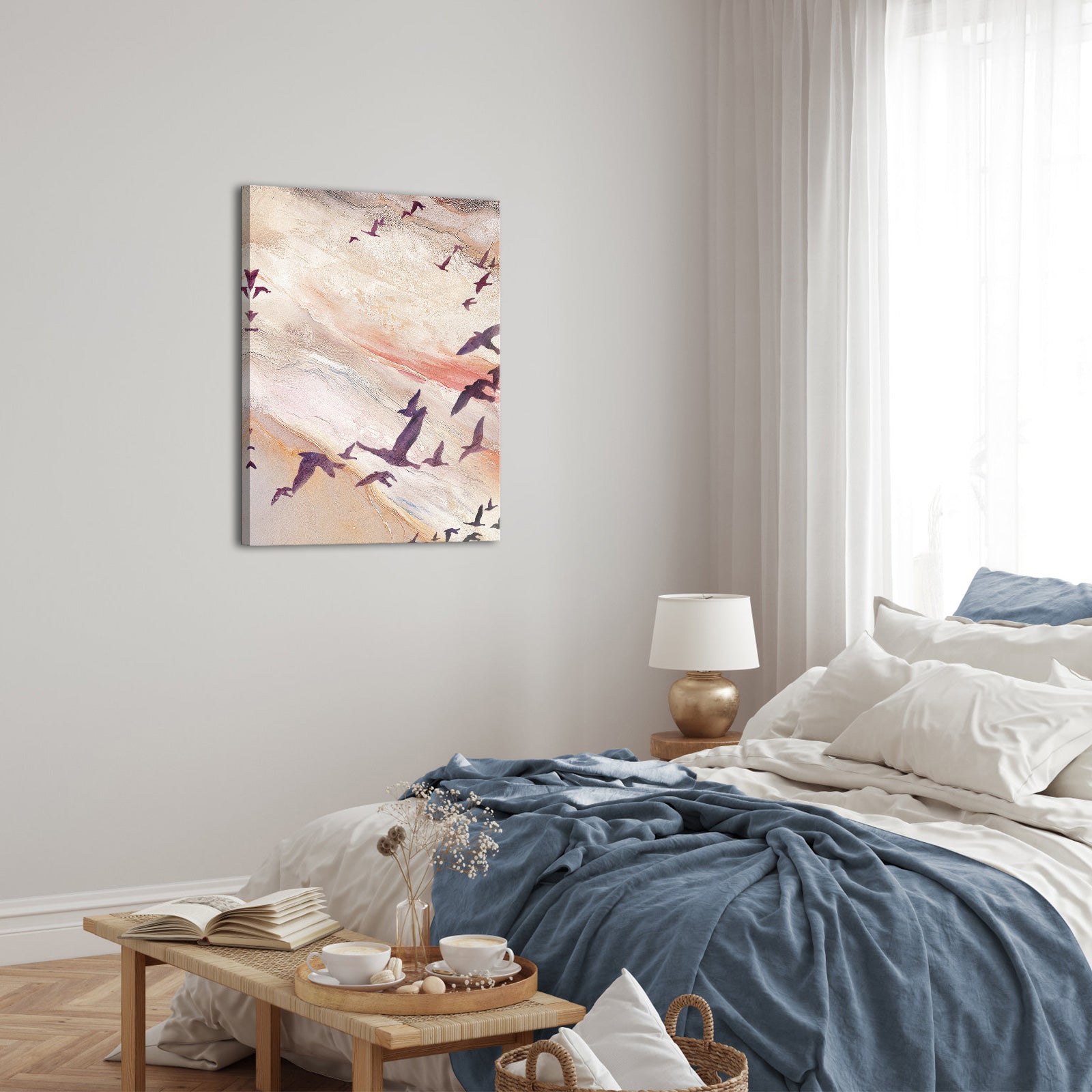 abstract canvas art for living room