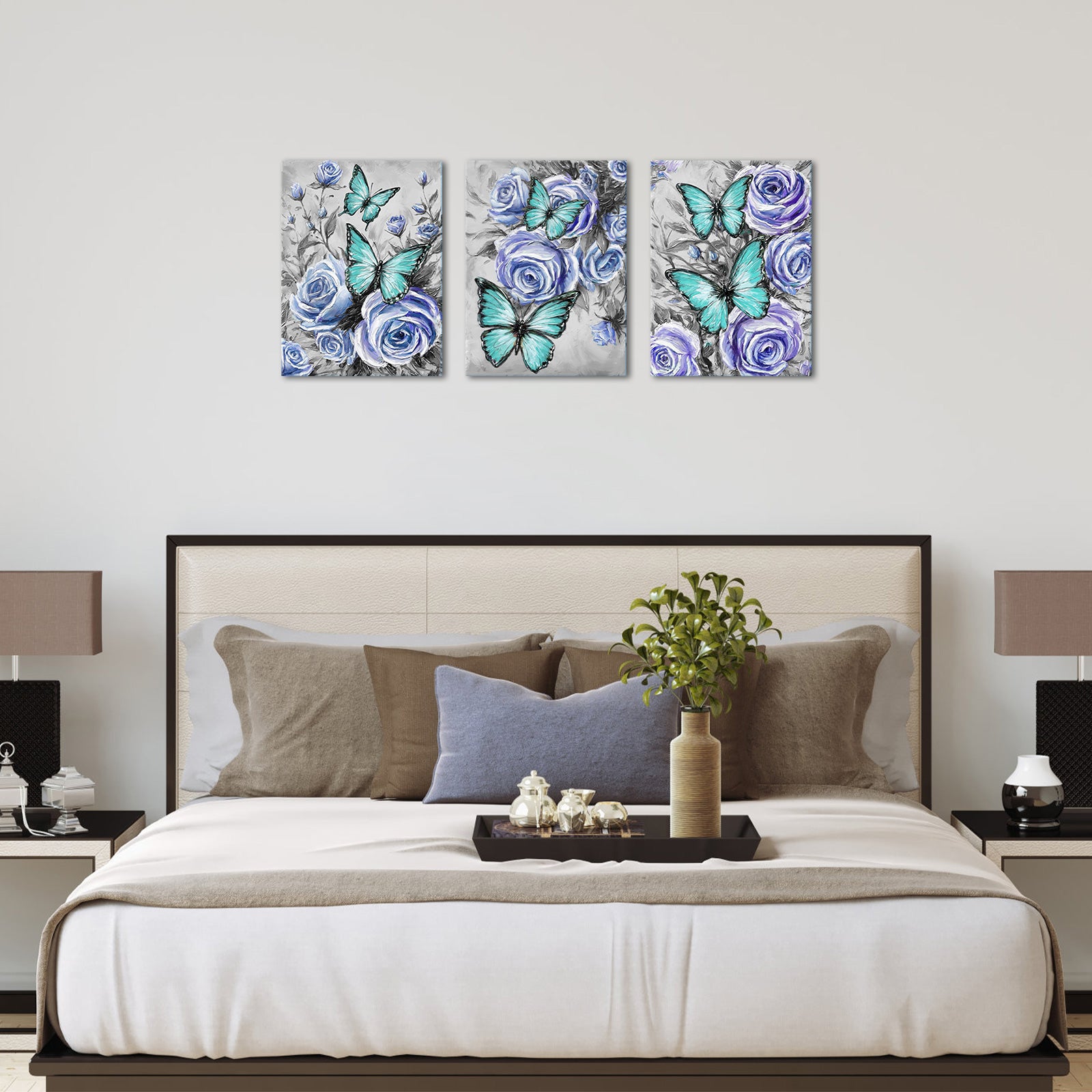 Roses And Butterflies