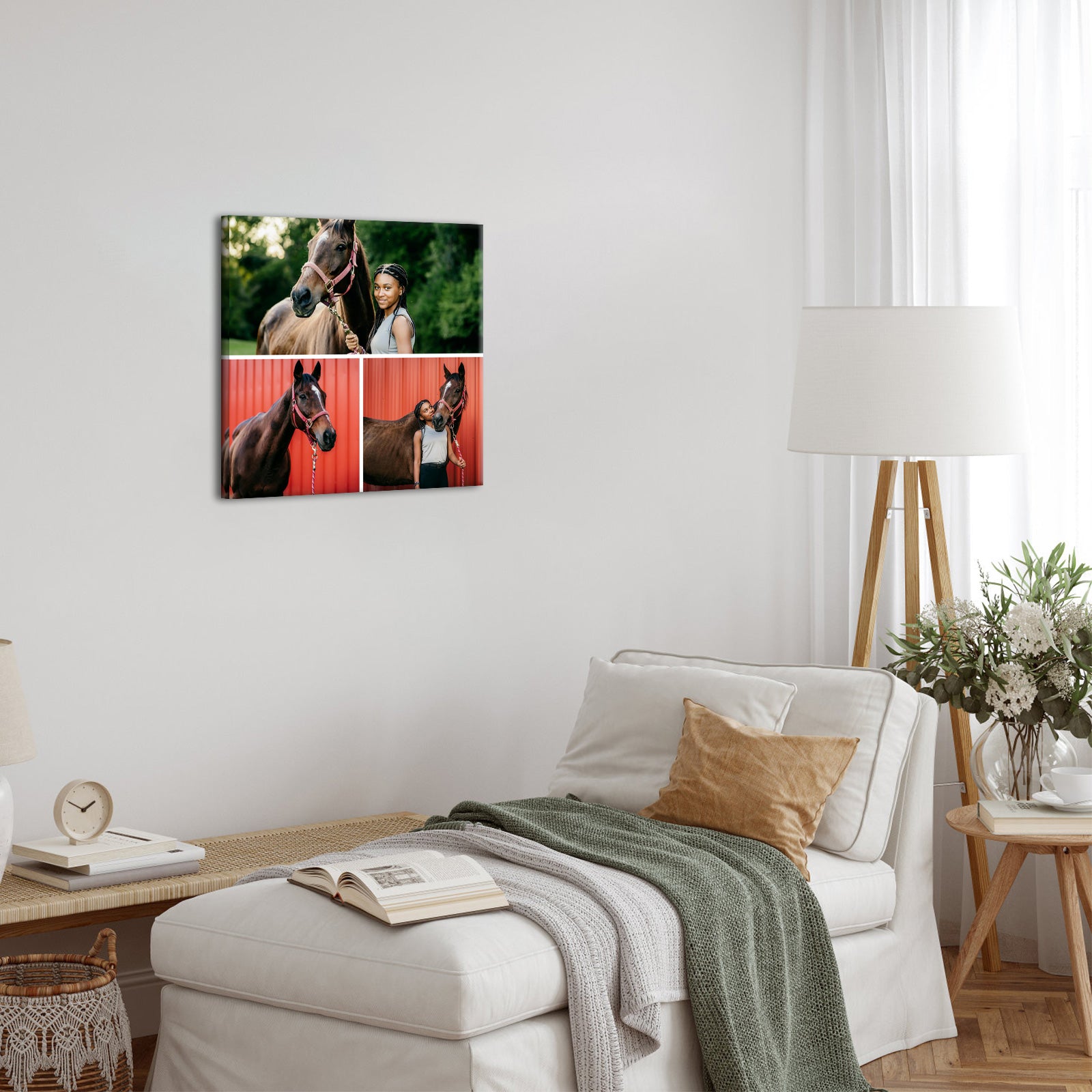 Family Memorial Gift Custom Collage Photo Printing