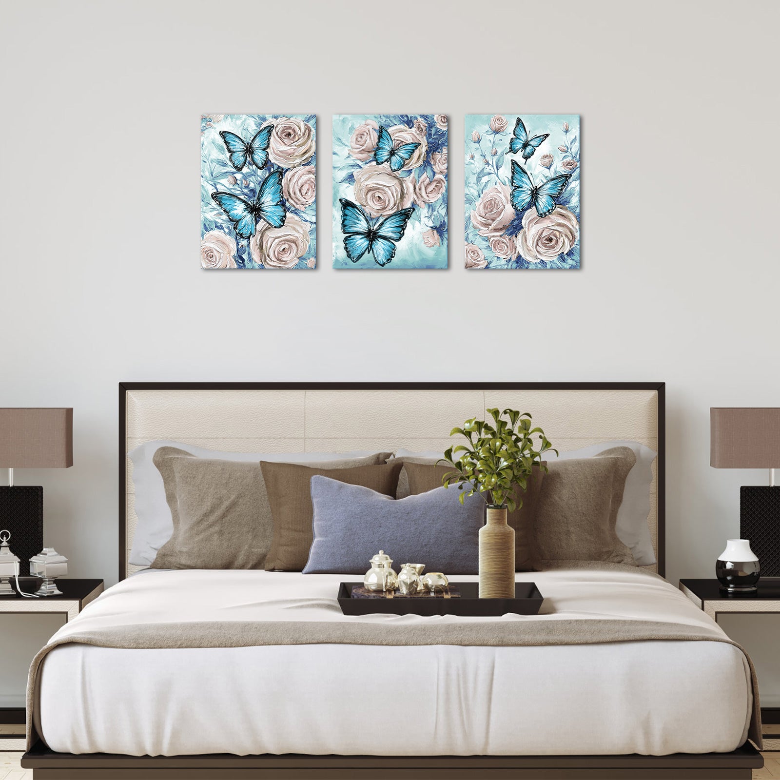 Roses And Butterflies