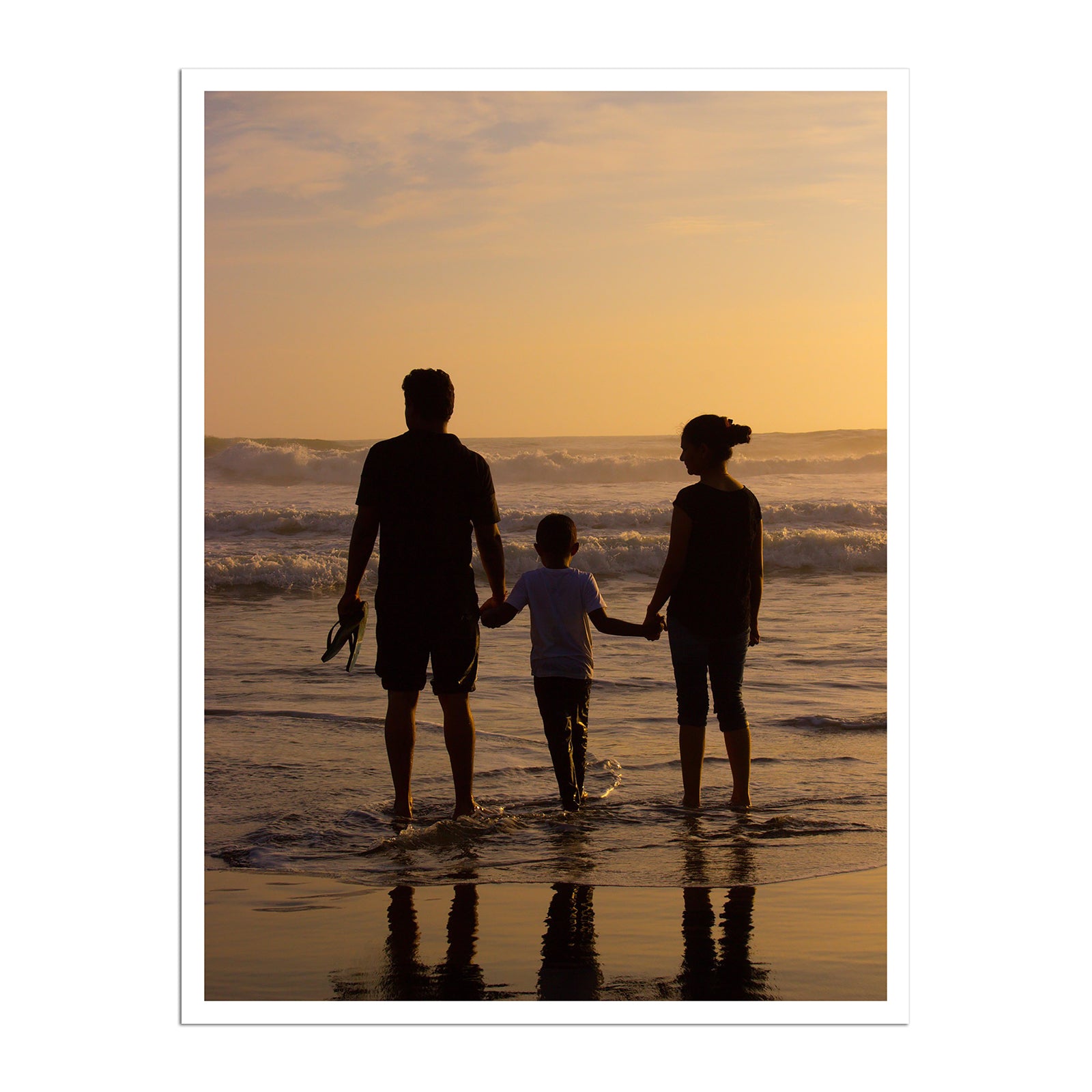 Custom photo roll canvas wall art