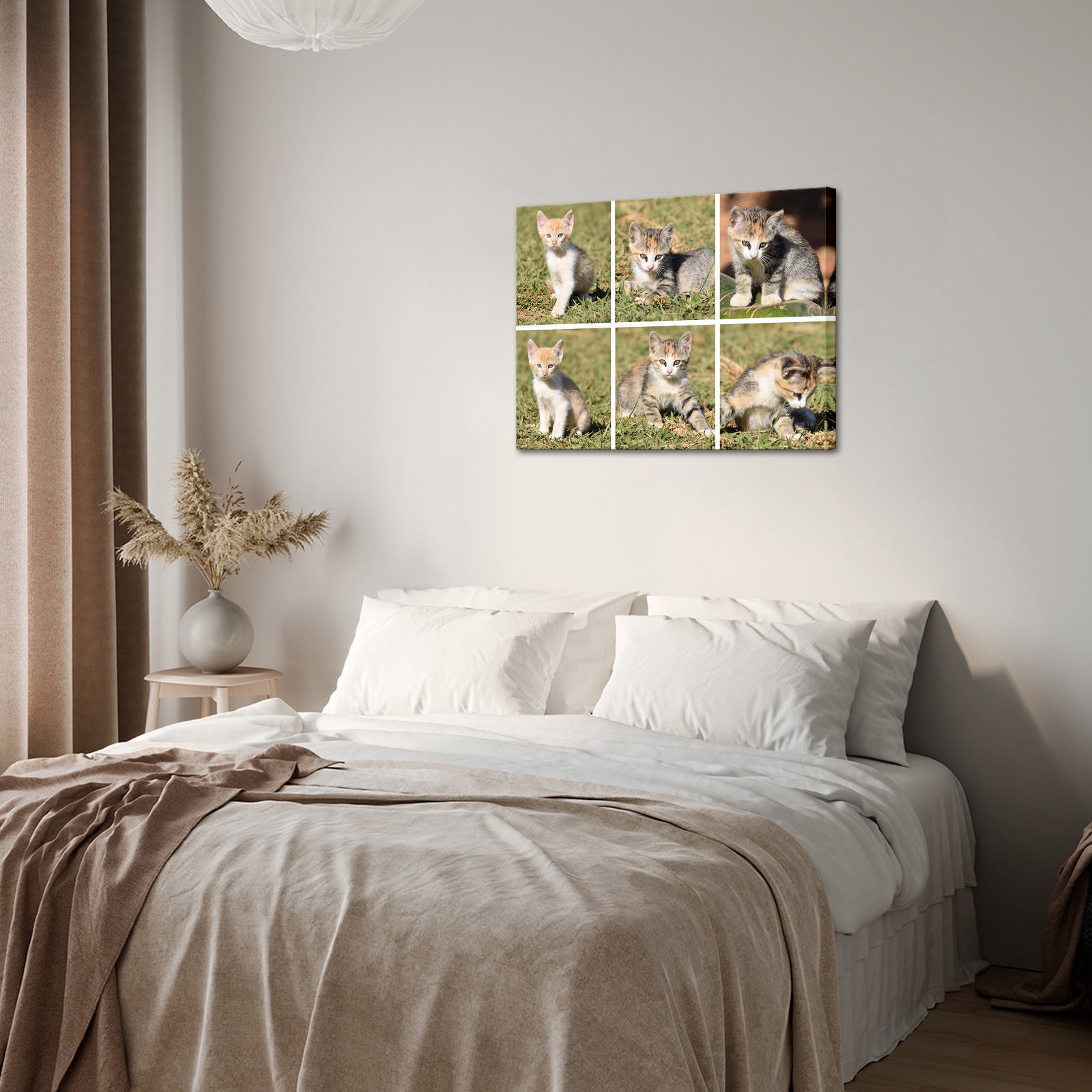 Pet memorial custom photo printing on the wall