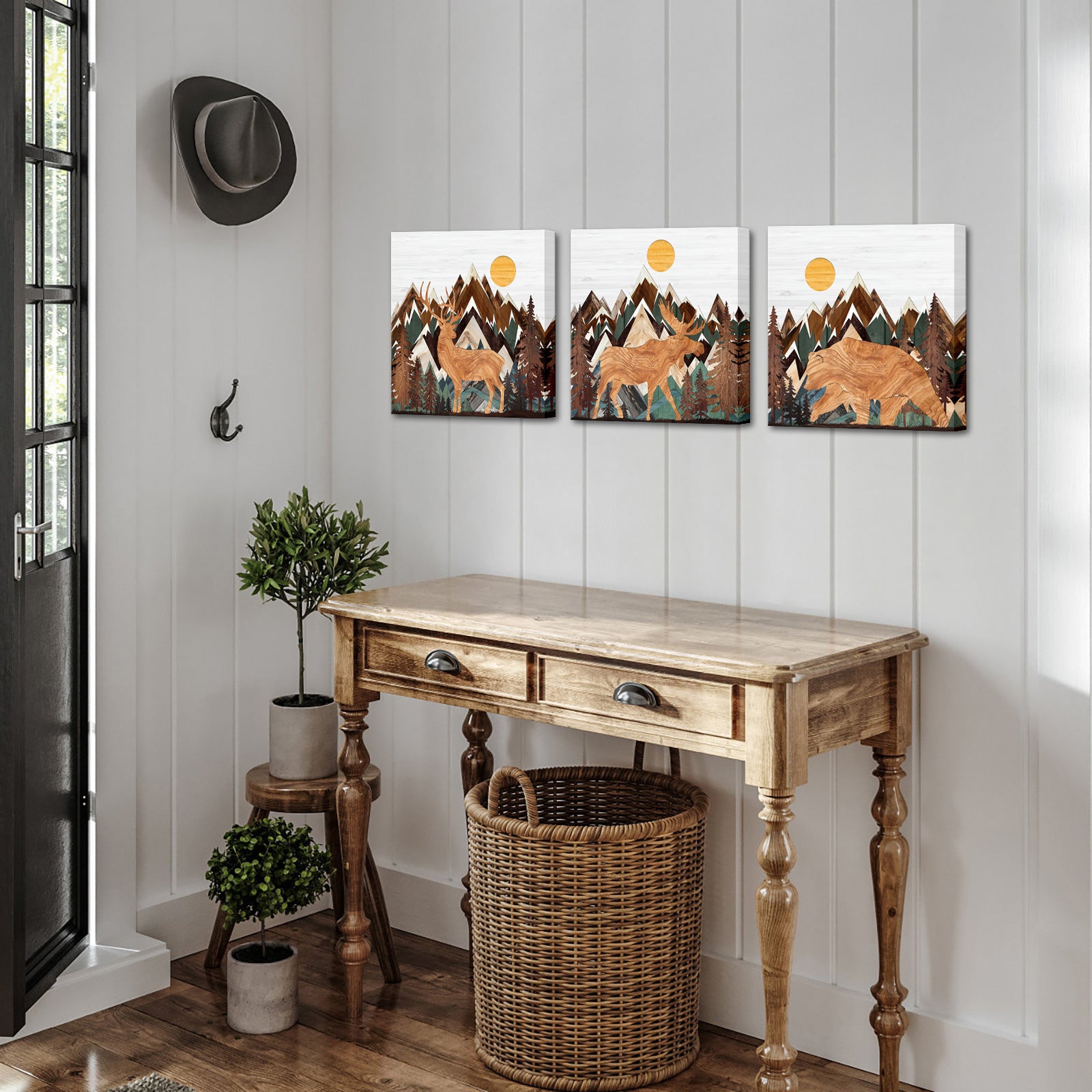 Wooden-Toned Animal