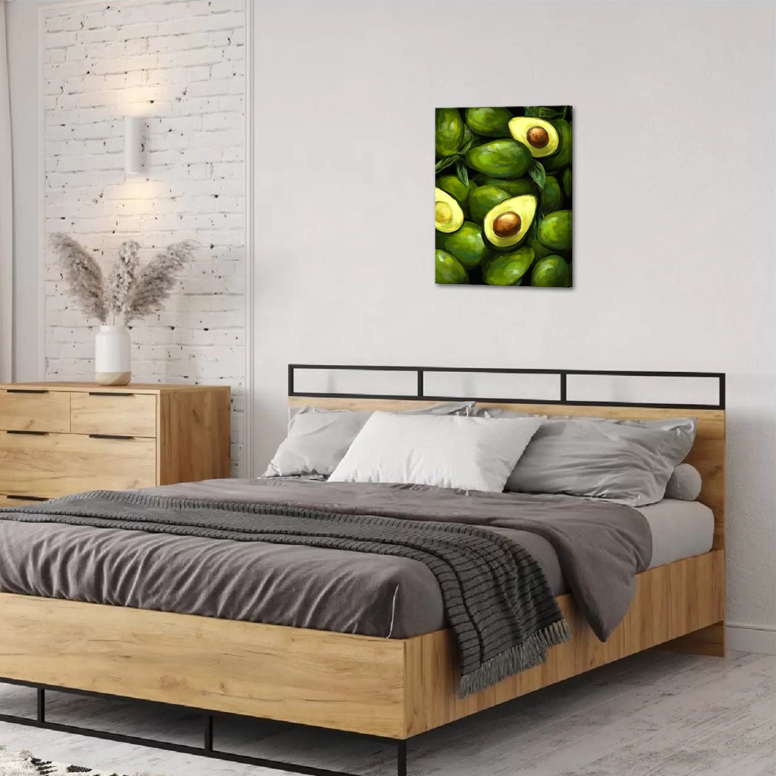 green canvas prints