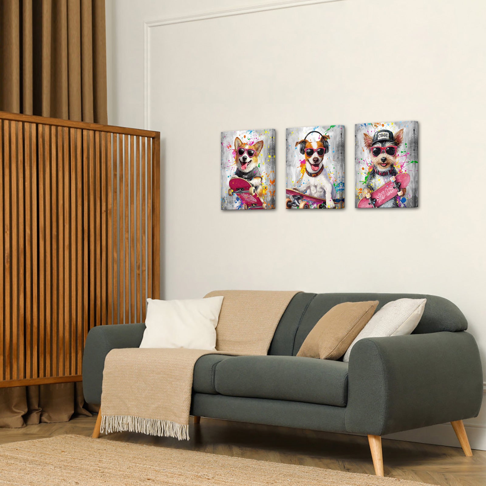 Hip-hop pet custom photo wall decoration