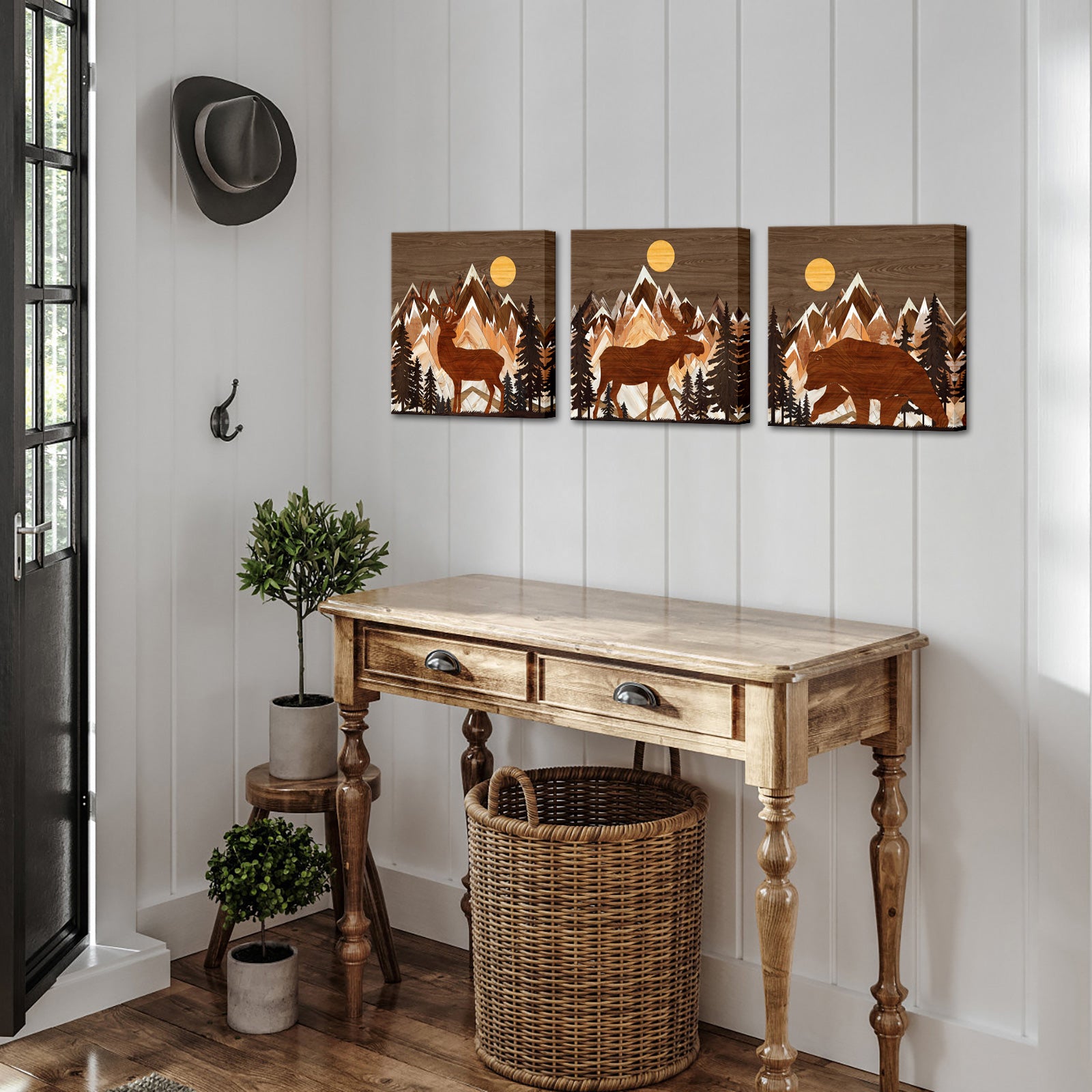 Wooden-Toned Animal