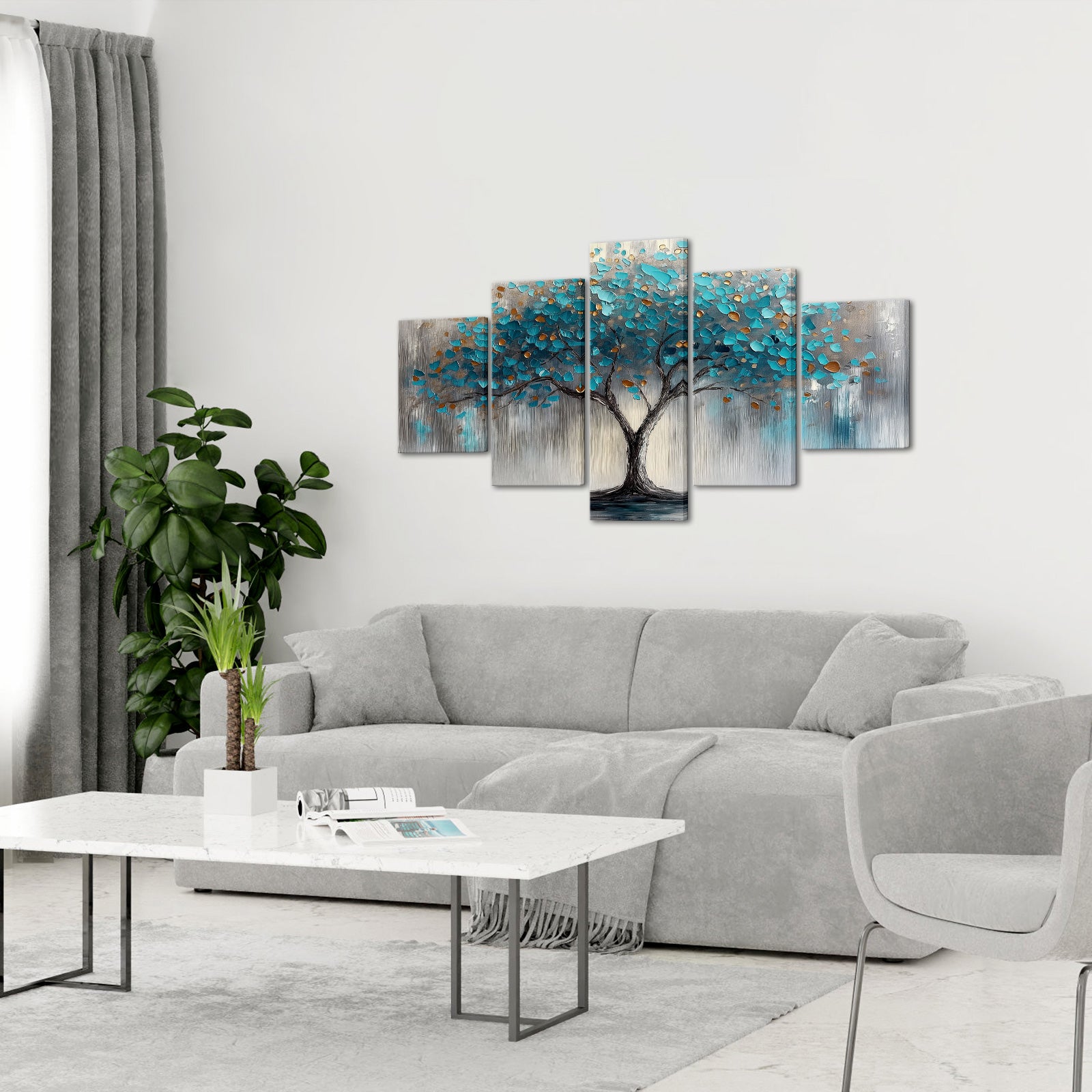 5-piece canvas print sale