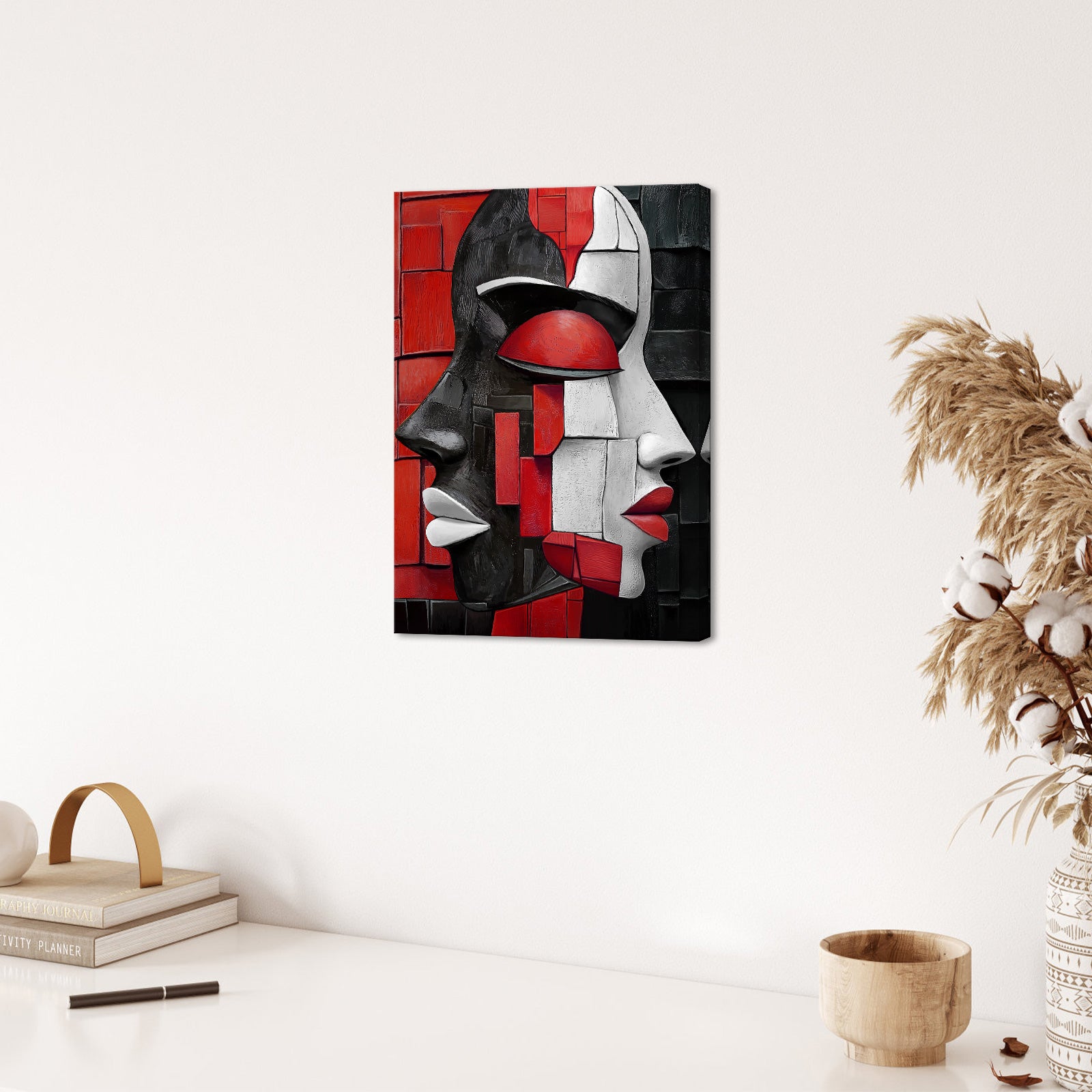 Double Sided Abstract Mask
