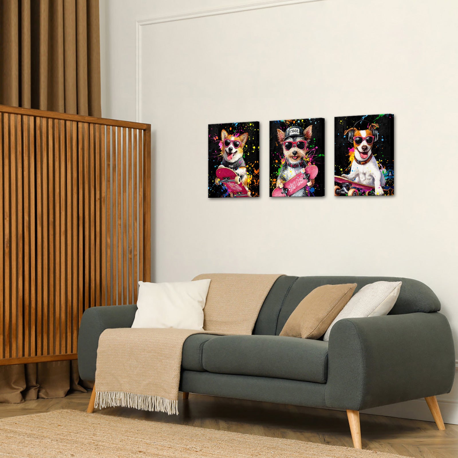 Hip-hop pet custom photo wall decoration