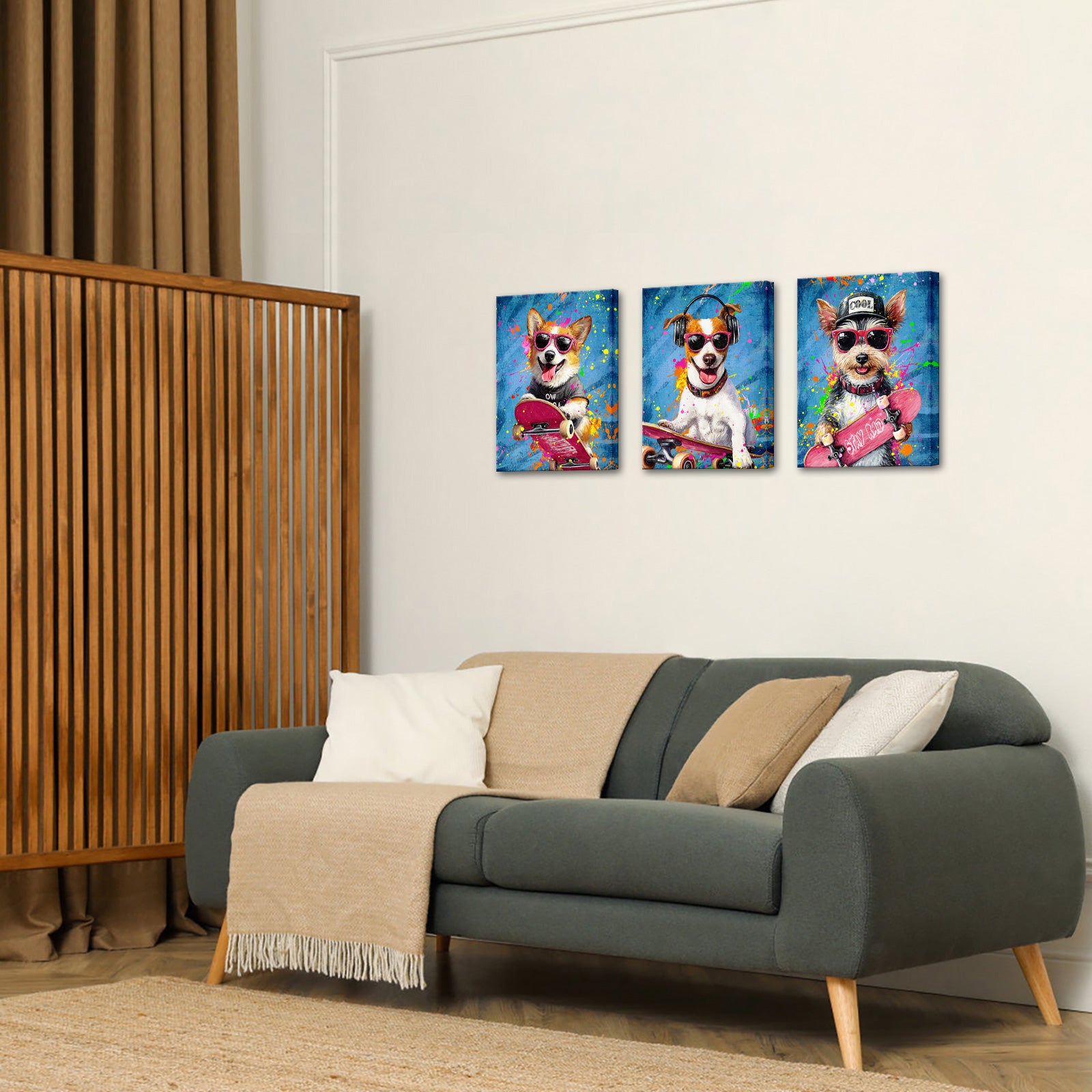 Hip-hop pet custom photo wall decoration
