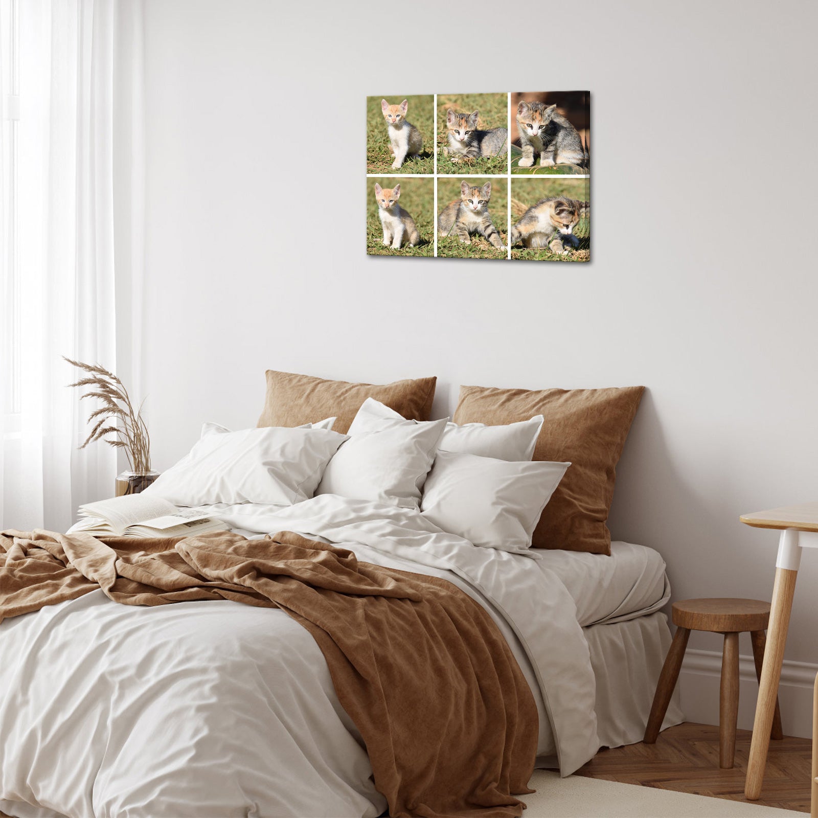 Pet memorial custom photo printing on the wall