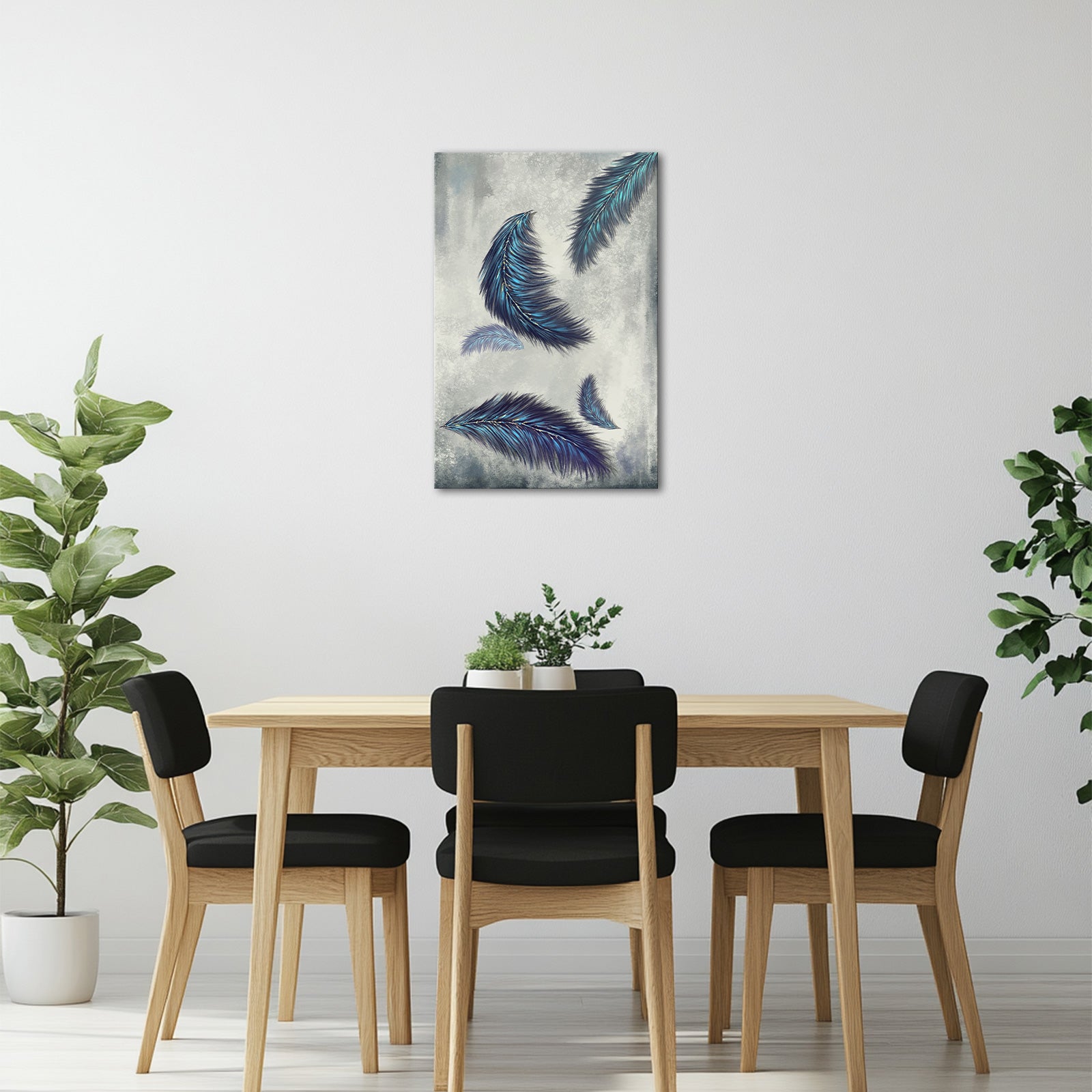 Flowing Feathers purchase small canvas prints