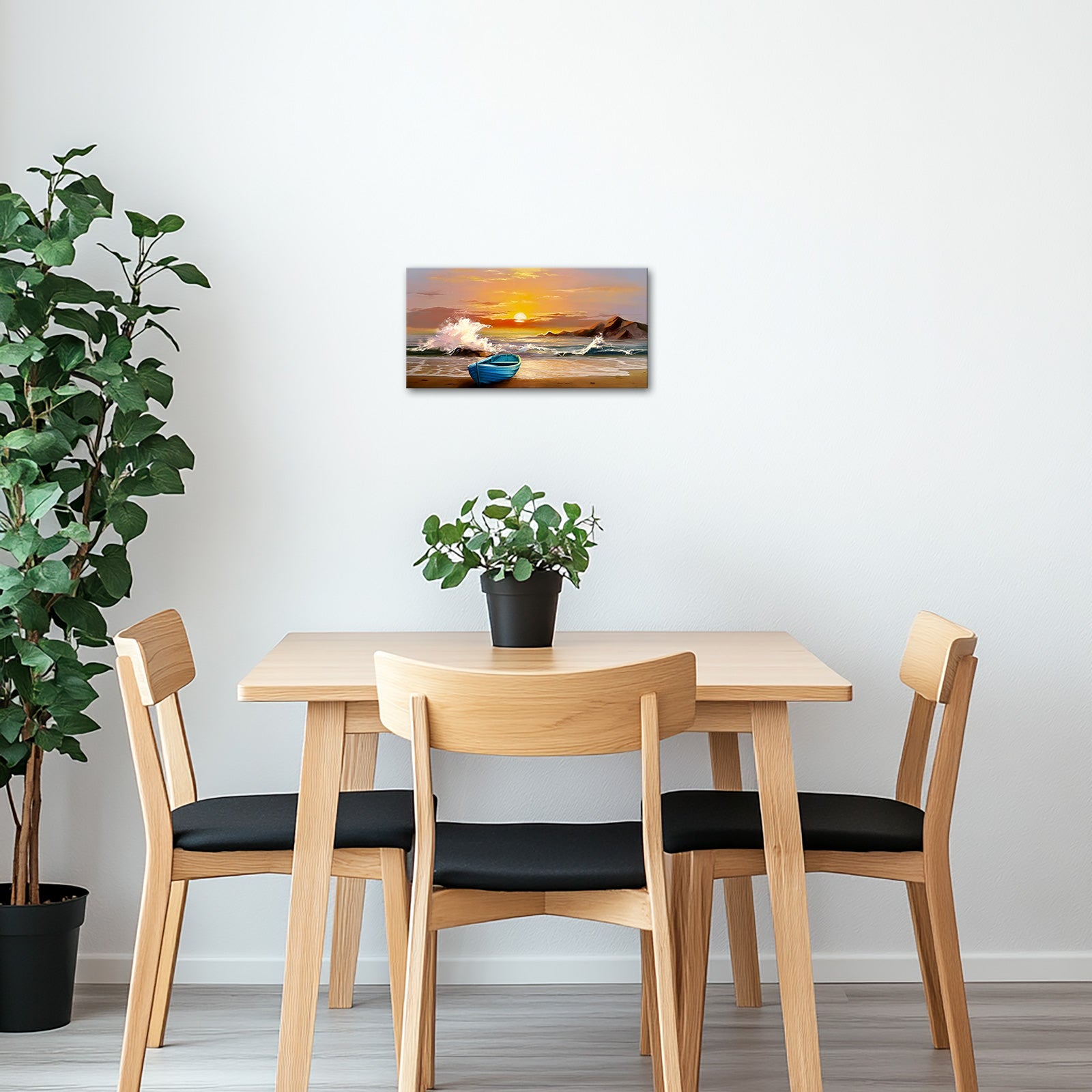 Peaceful seaside travel memories wall beautiful magical bathroom wall