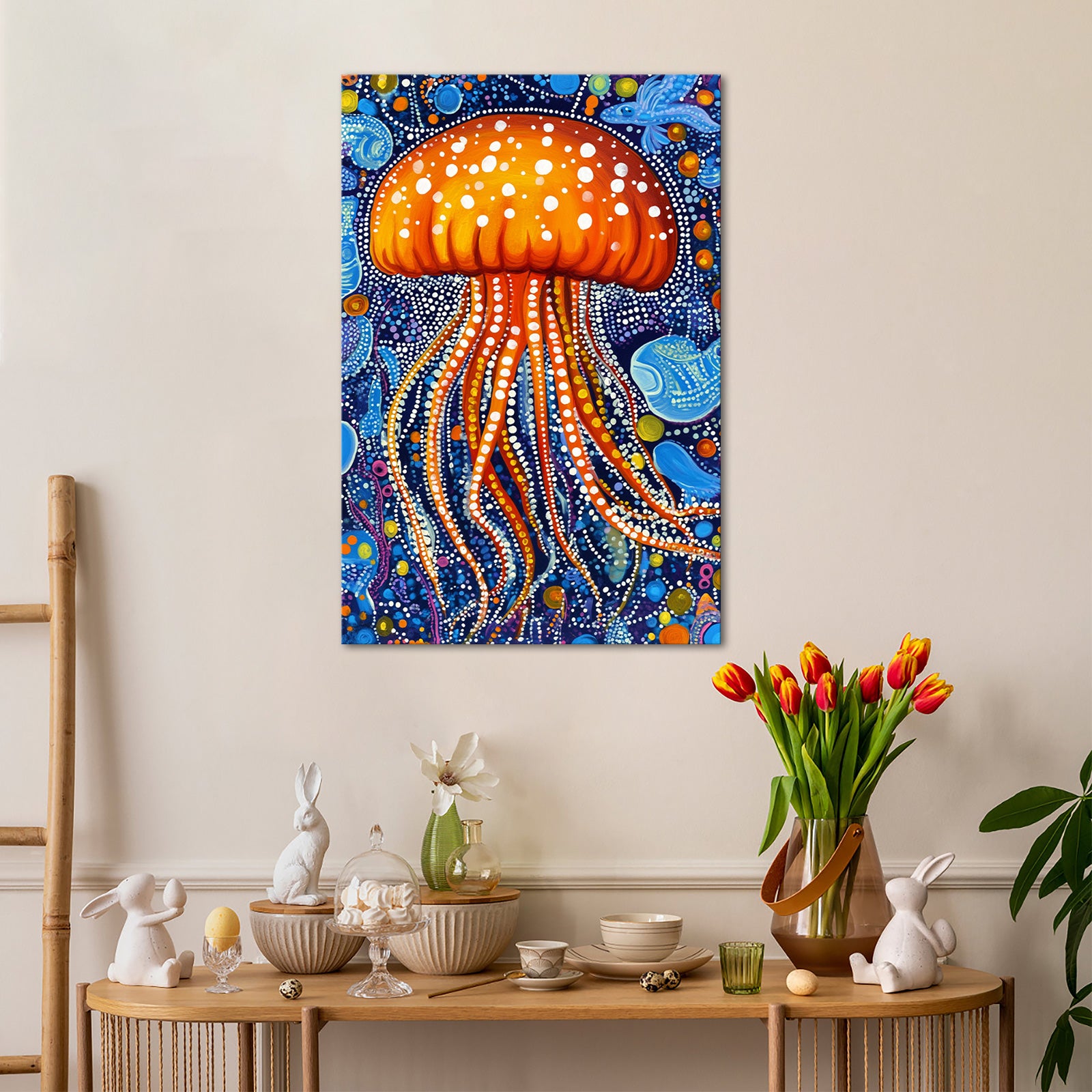 Orange Jellyfish